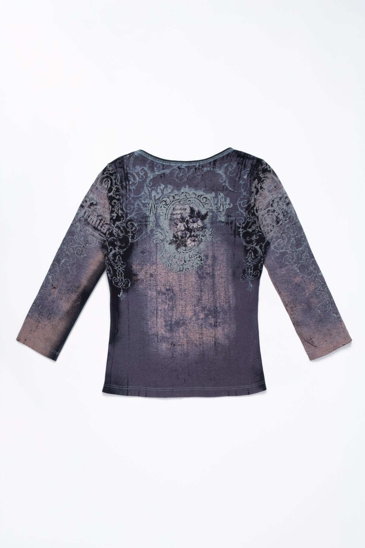 Skinnie Minnie All Over Print Henley Top