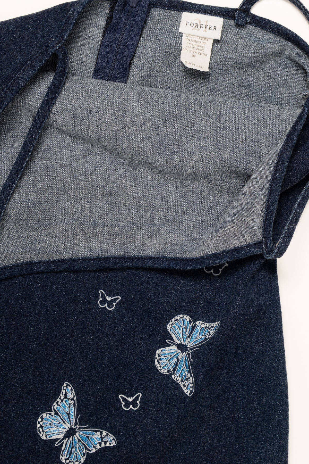 Early 2000's Forever 21 Denim Mini Dress