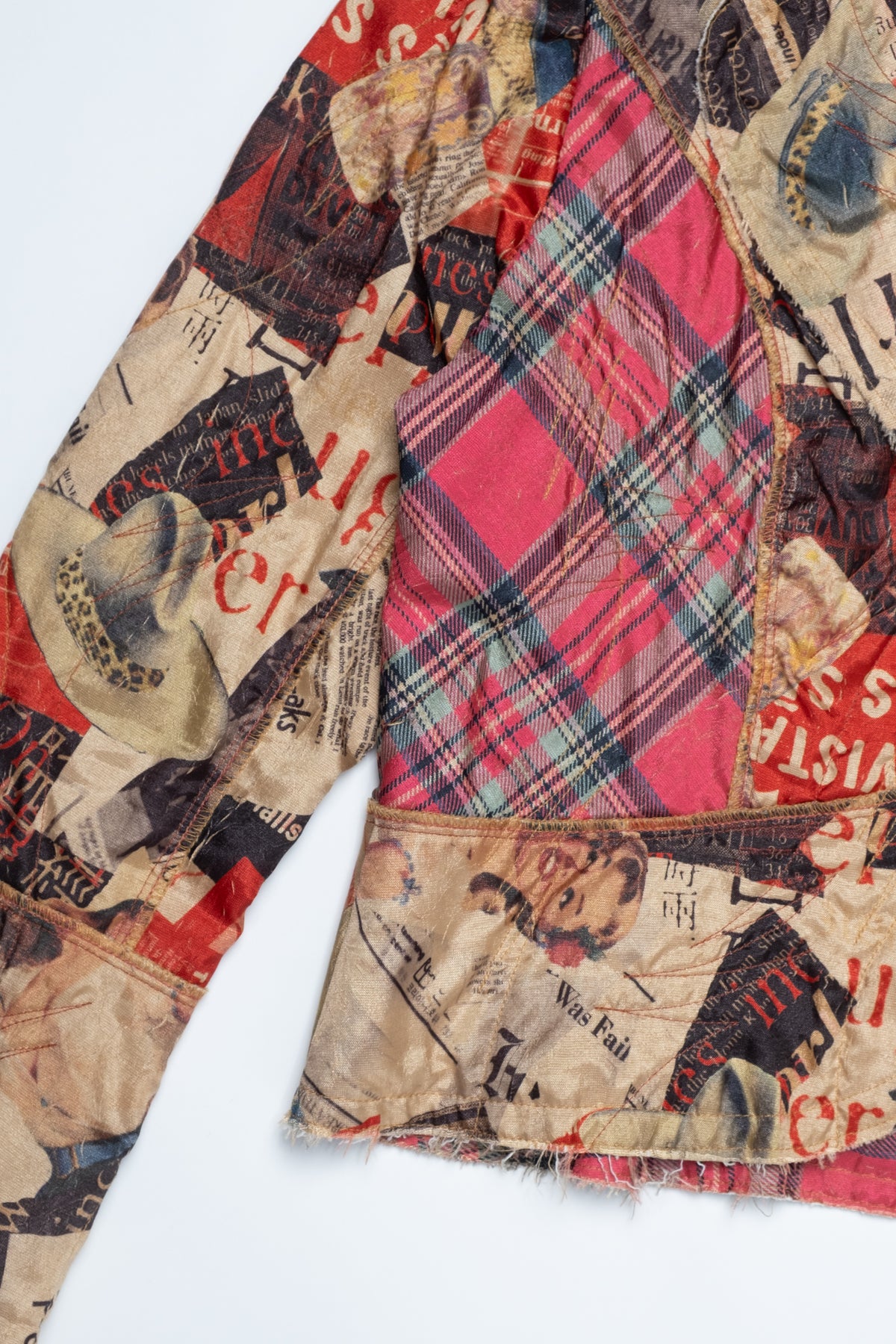Pinup Collage Print Statement Jacket