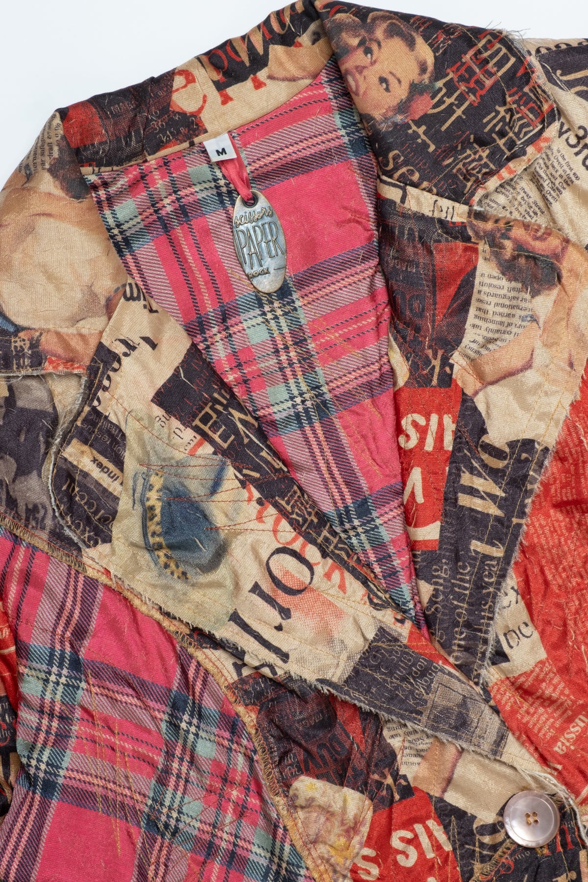 Pinup Collage Print Statement Jacket