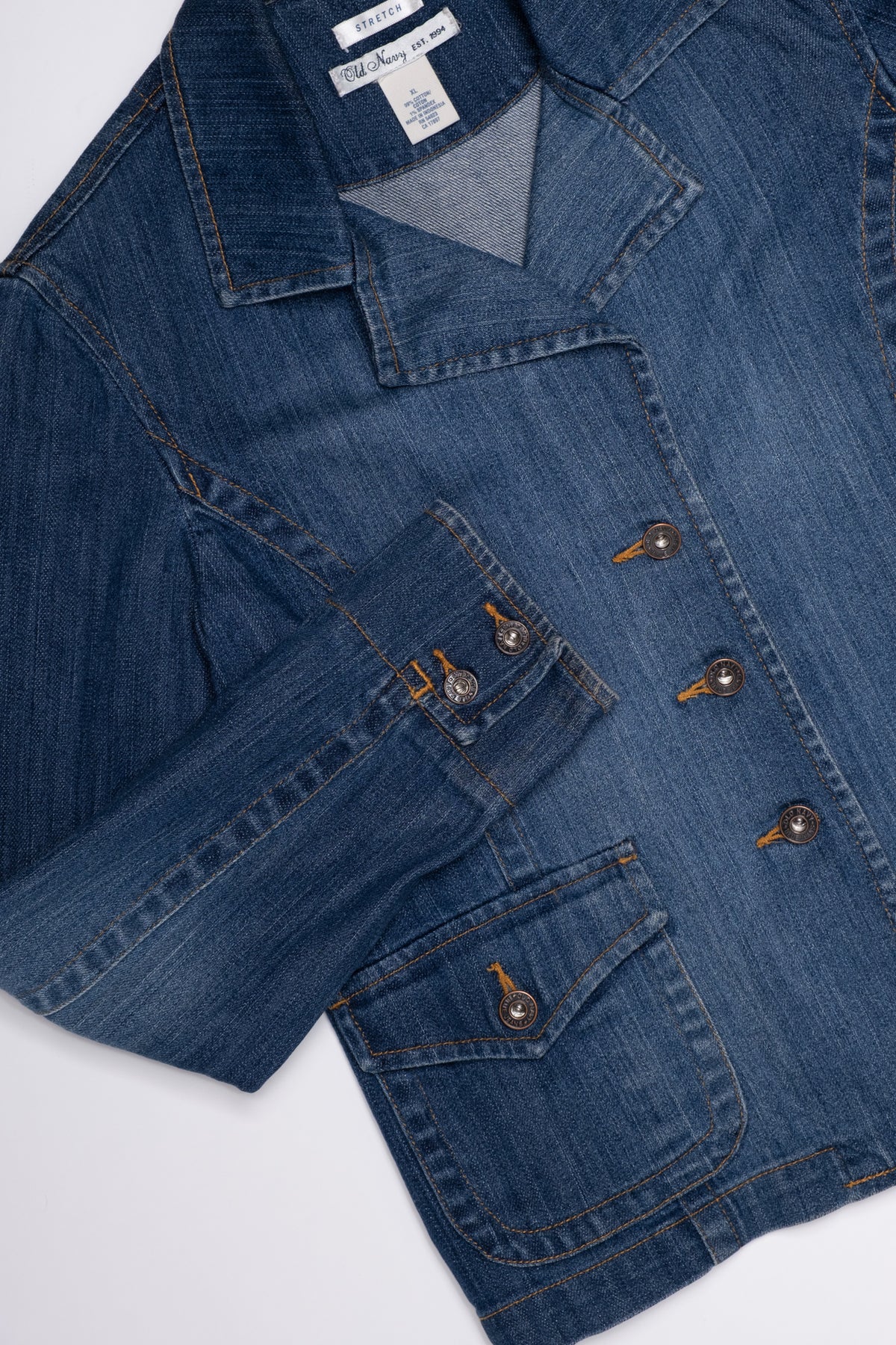 Old Navy Stretch Denim Blazer