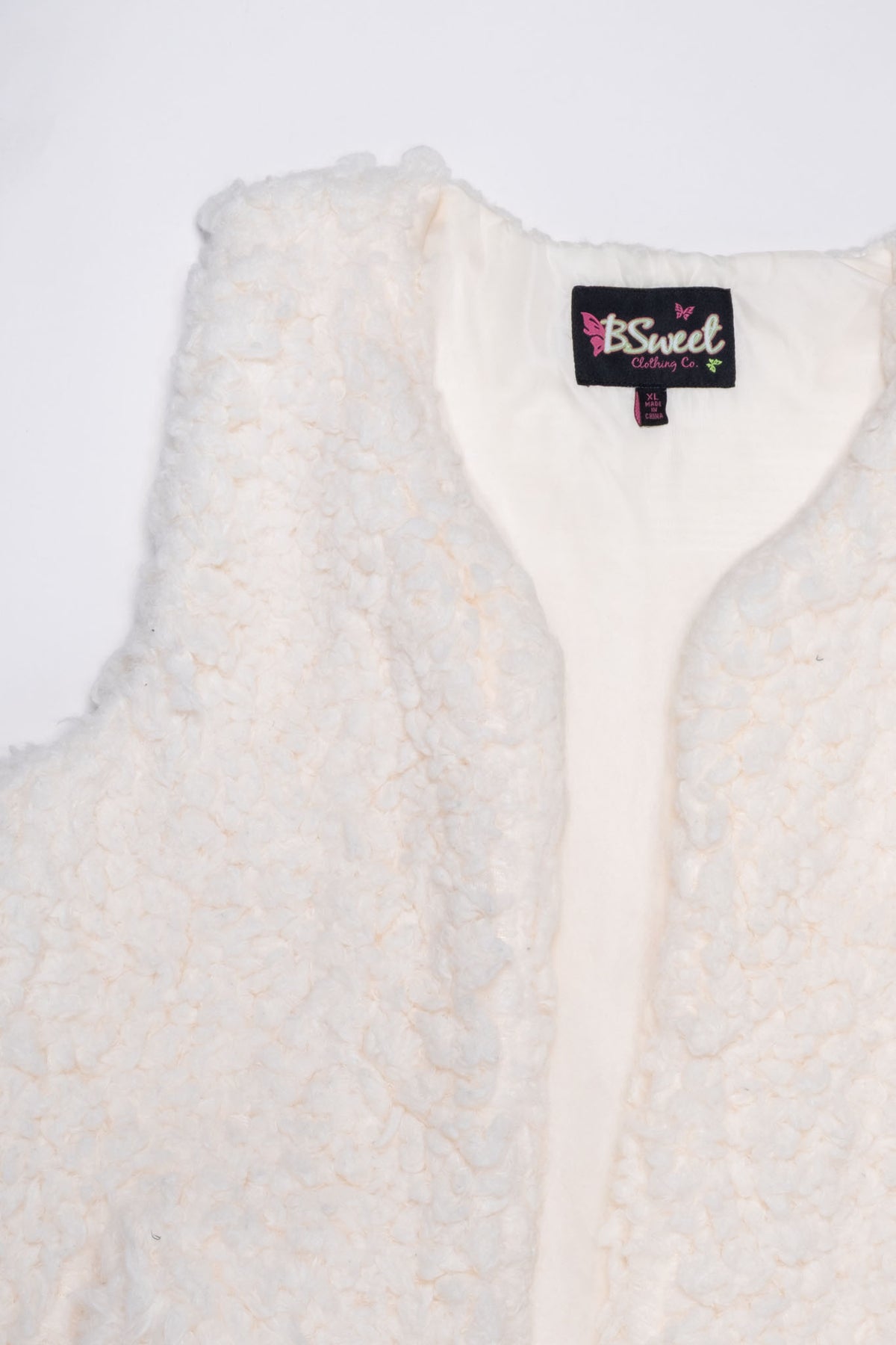 Fluffy Cloud Faux Fur Vest