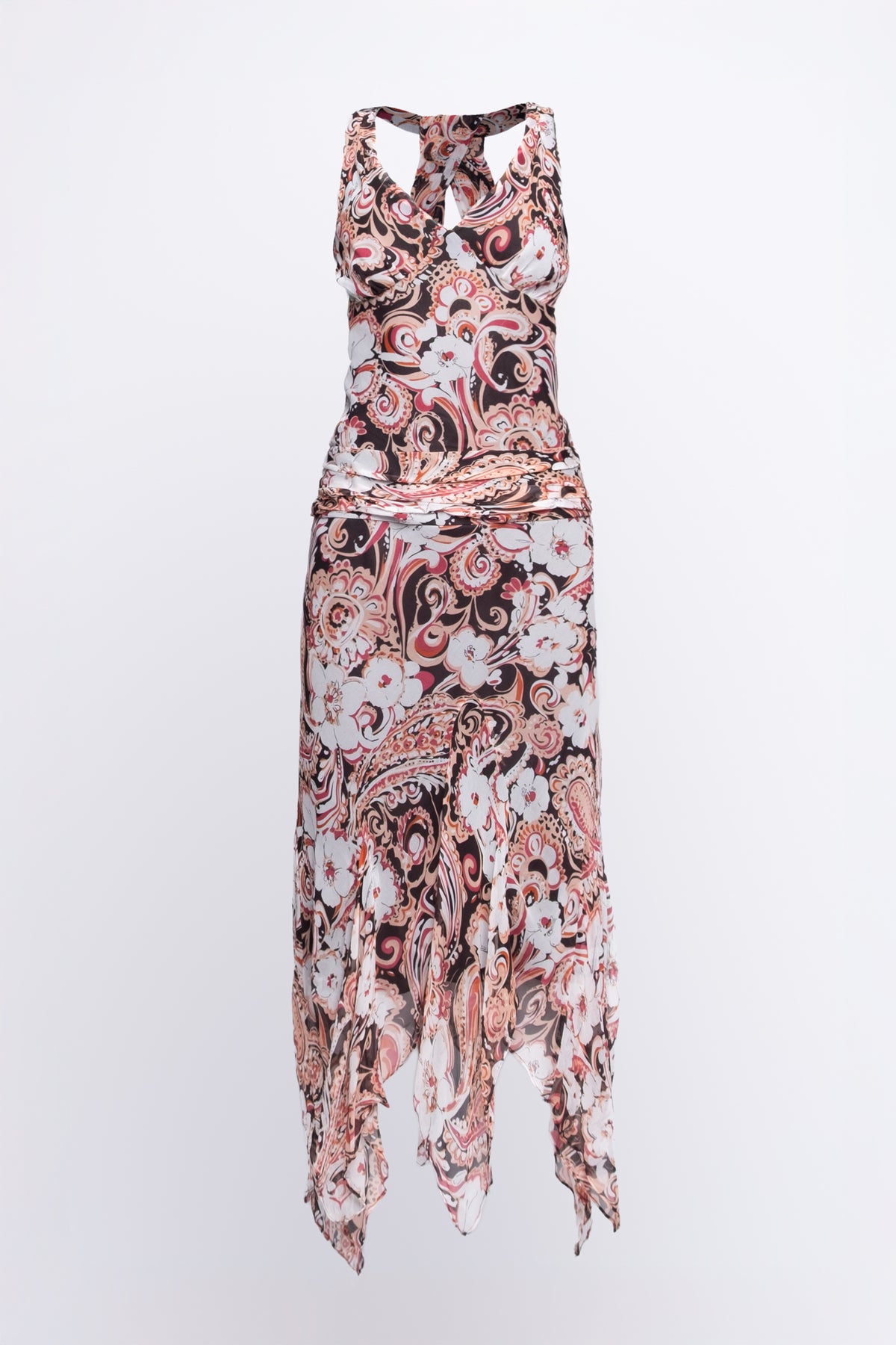 Nicole Miller Dropwaist Fairy Hem Dress