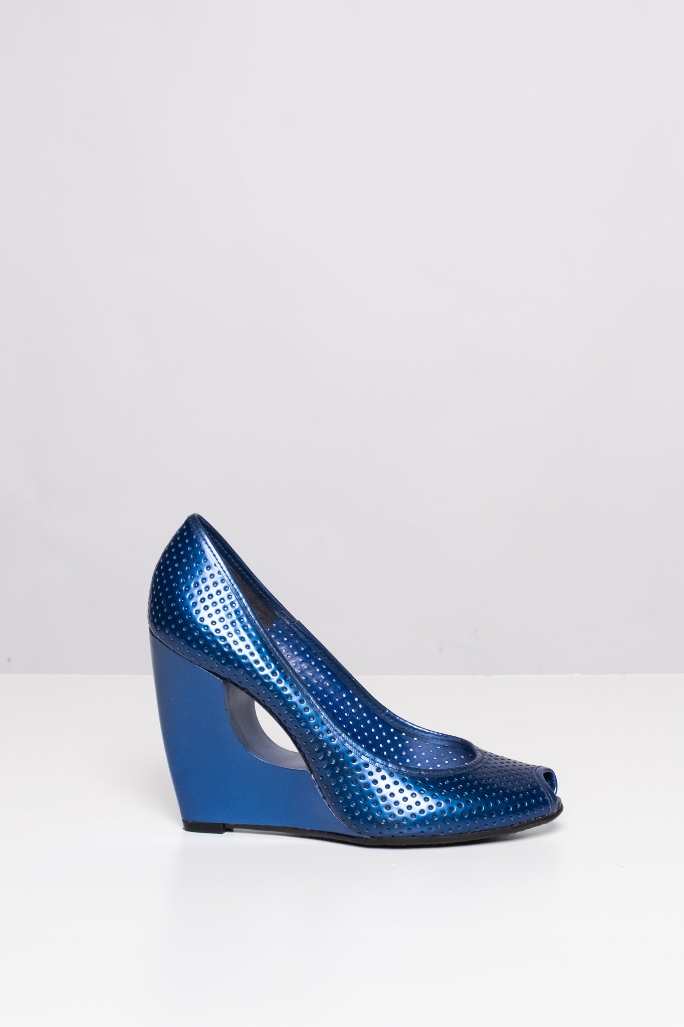 BCBGirls Peep-Toe Cutout Wedges