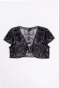 Deadstock Passport Sheer Beaded Bolero