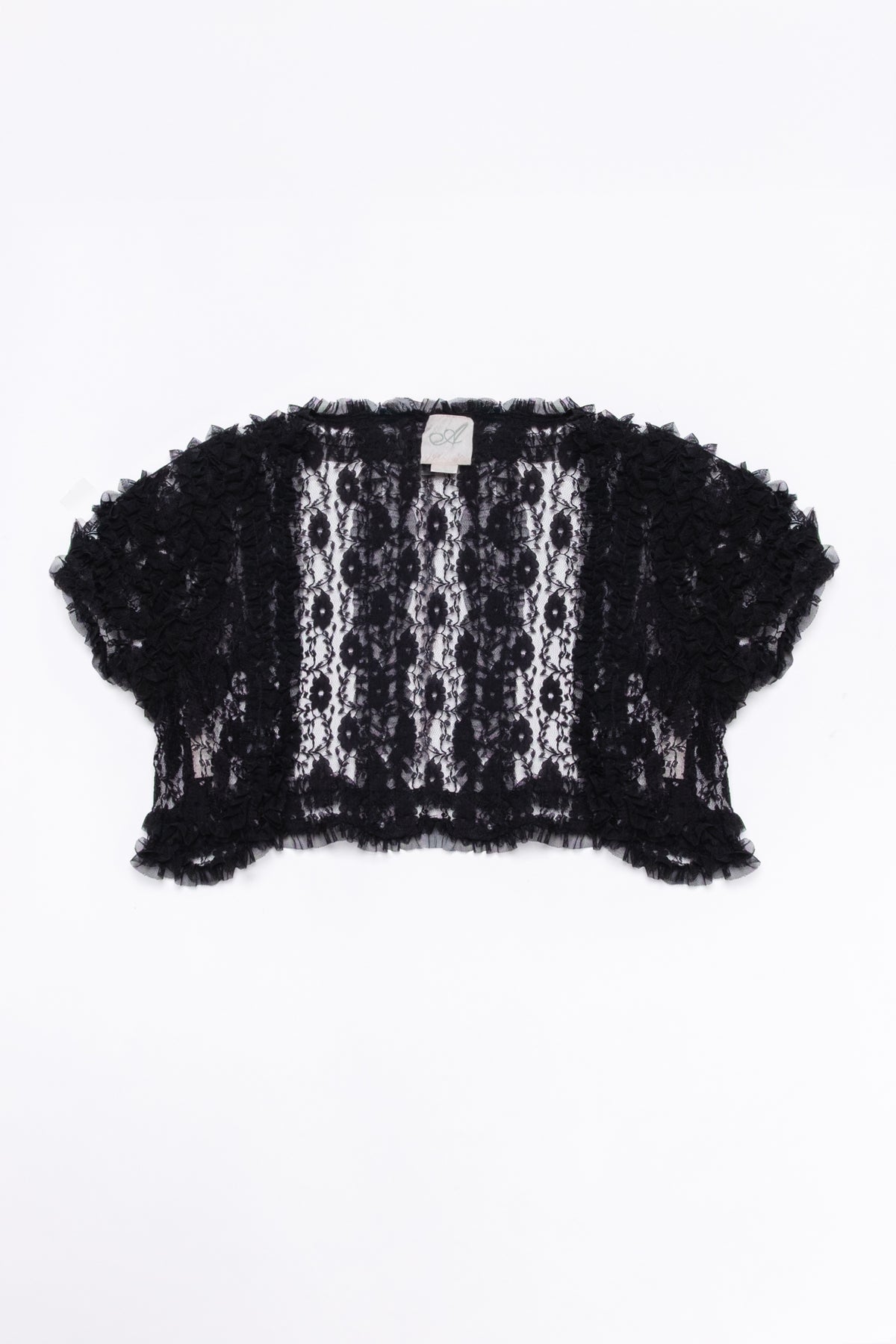 Whimsy Goth Cropped Lace Bolero