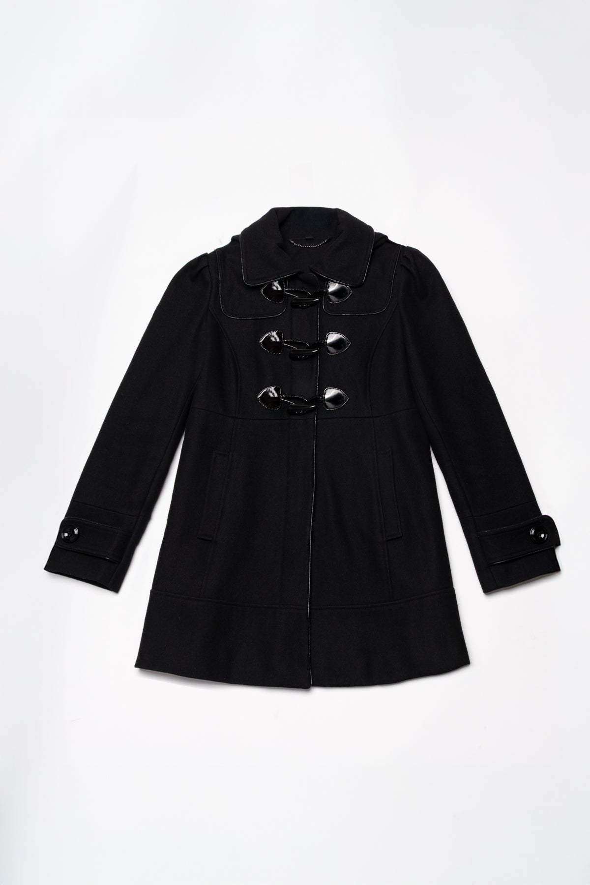 Guess Hooded Toggle Pea Coat
