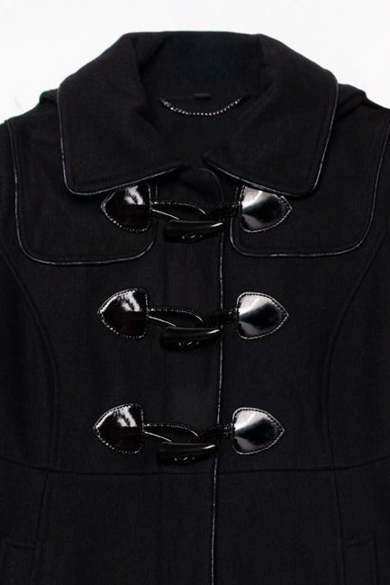 Guess Hooded Toggle Pea Coat