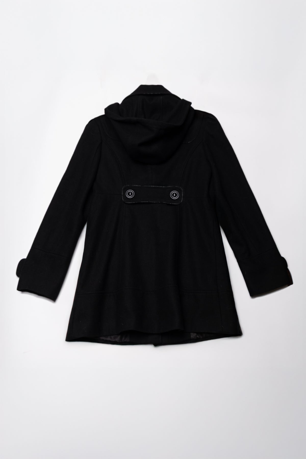 Guess Hooded Toggle Pea Coat