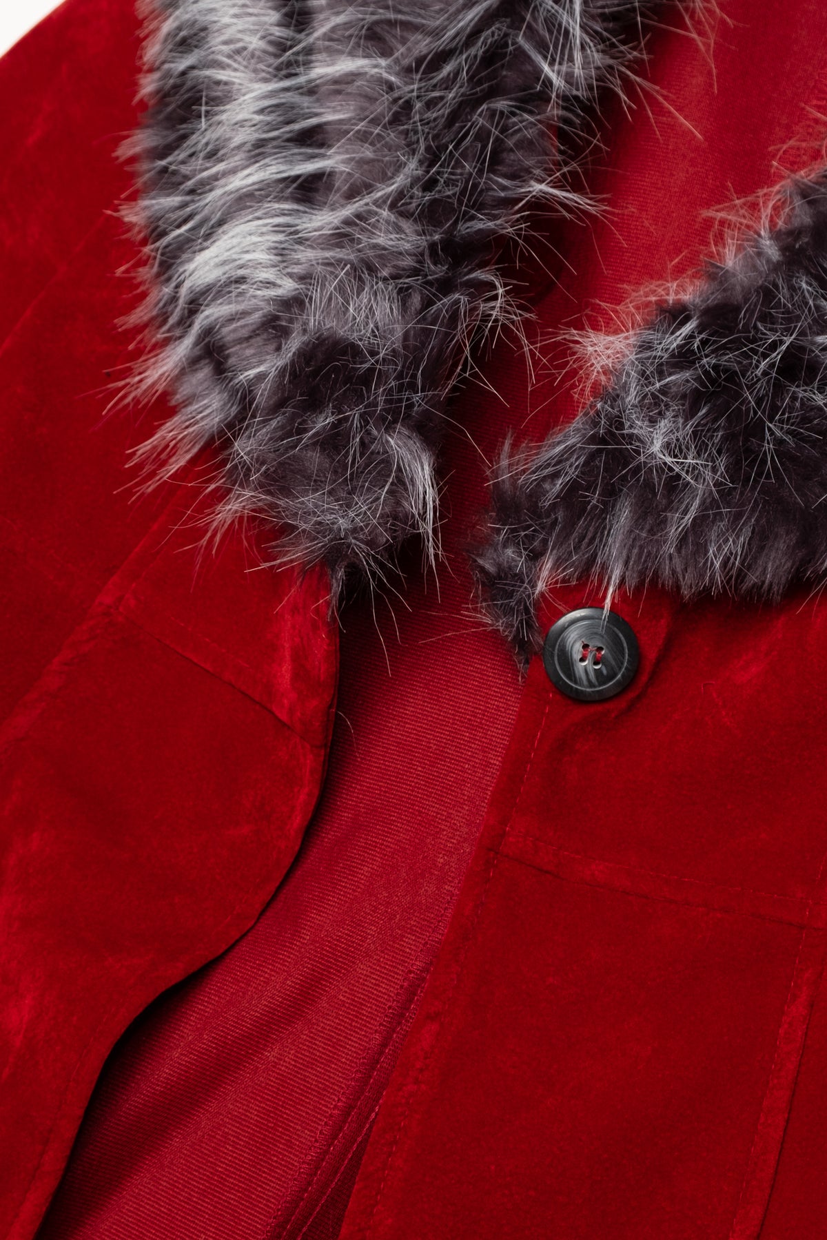 Deadstock Fur Collar Penny Lane Jacket