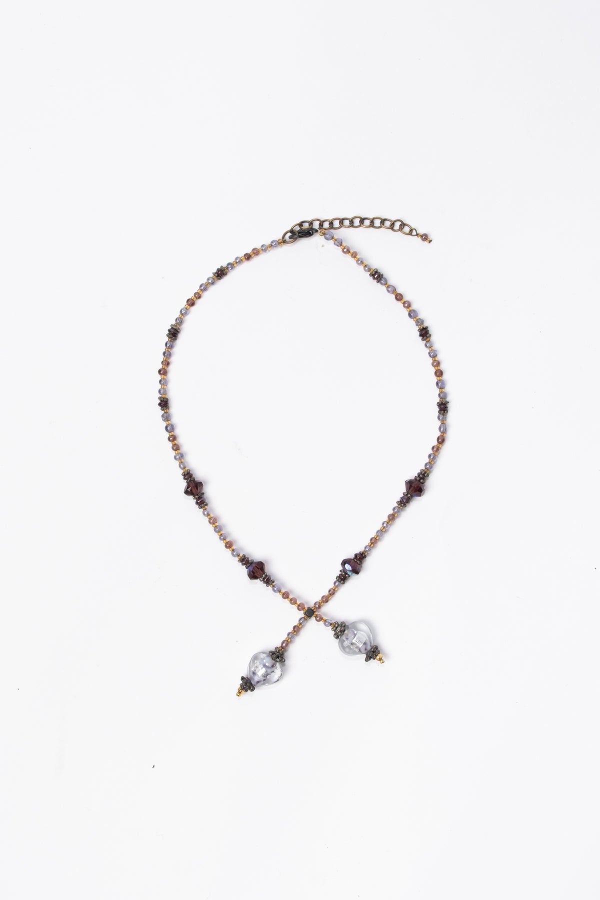 Beaded Double Strand Necklace