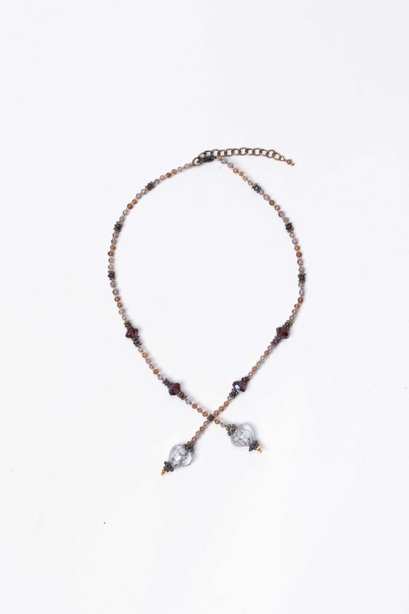 Beaded Double Strand Necklace