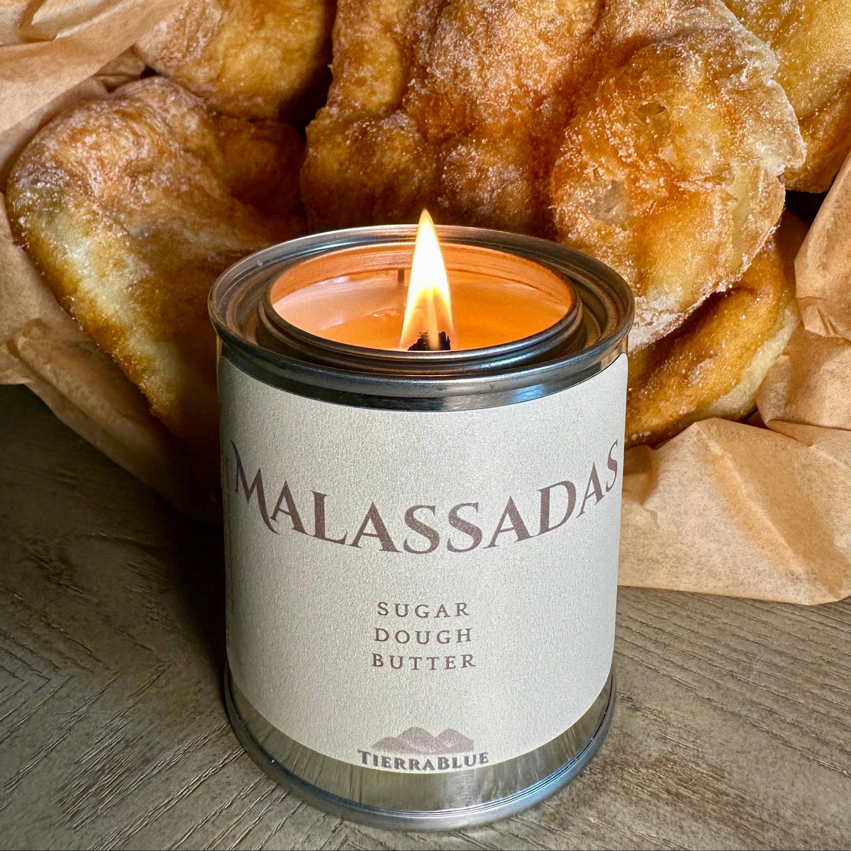 TierraBlue 7oz. Candle - Malassadas