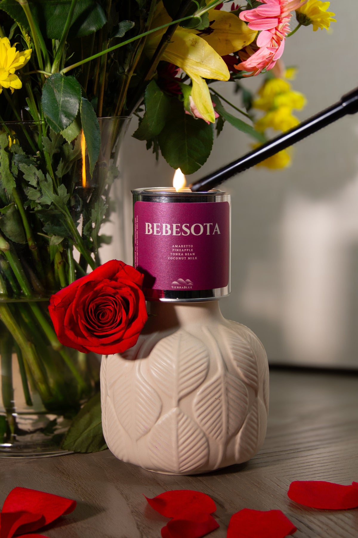 TierraBlue 7oz. Candle - BebeSota
