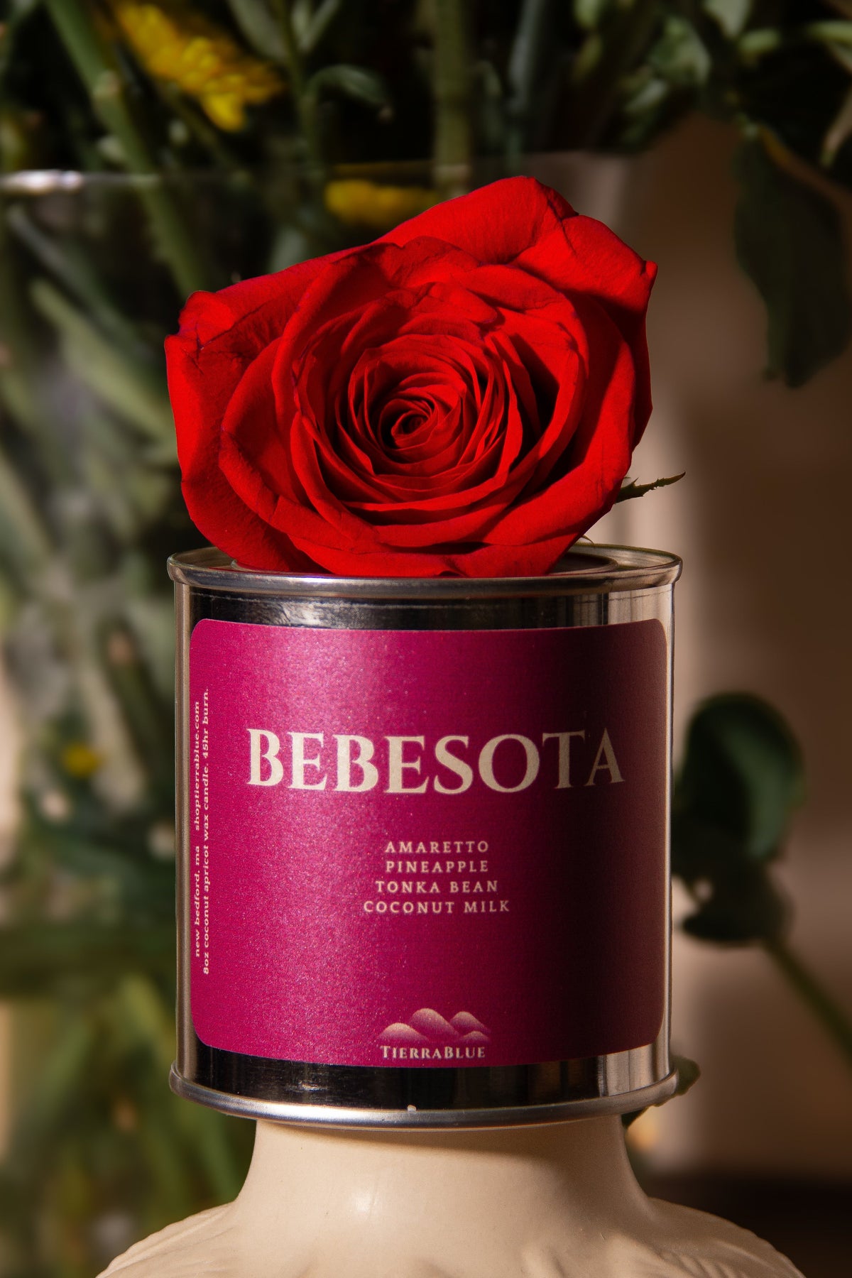 TierraBlue 7oz. Candle - BebeSota