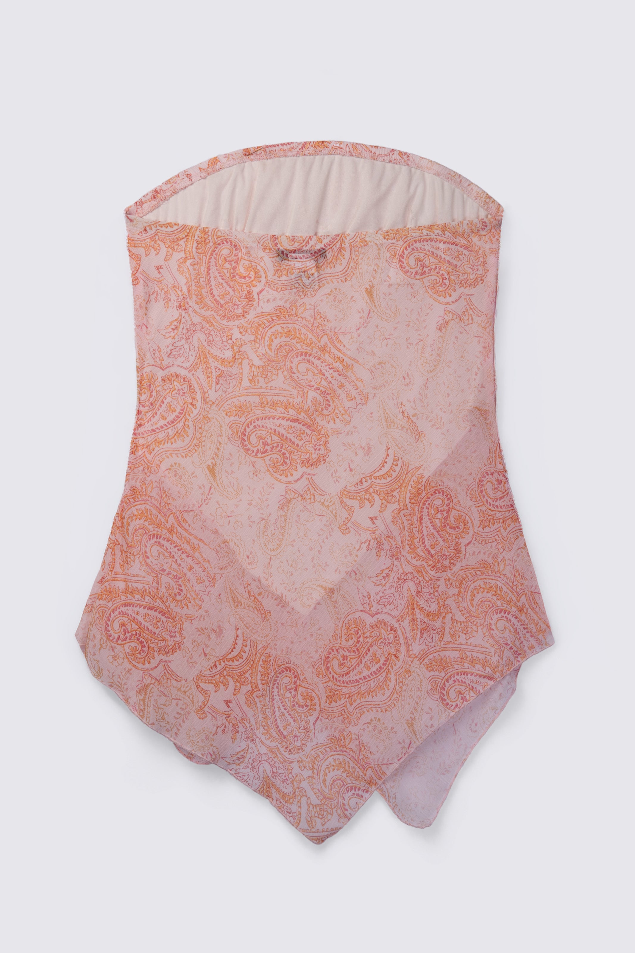 Y2K First Kiss Strapless Fairy Top