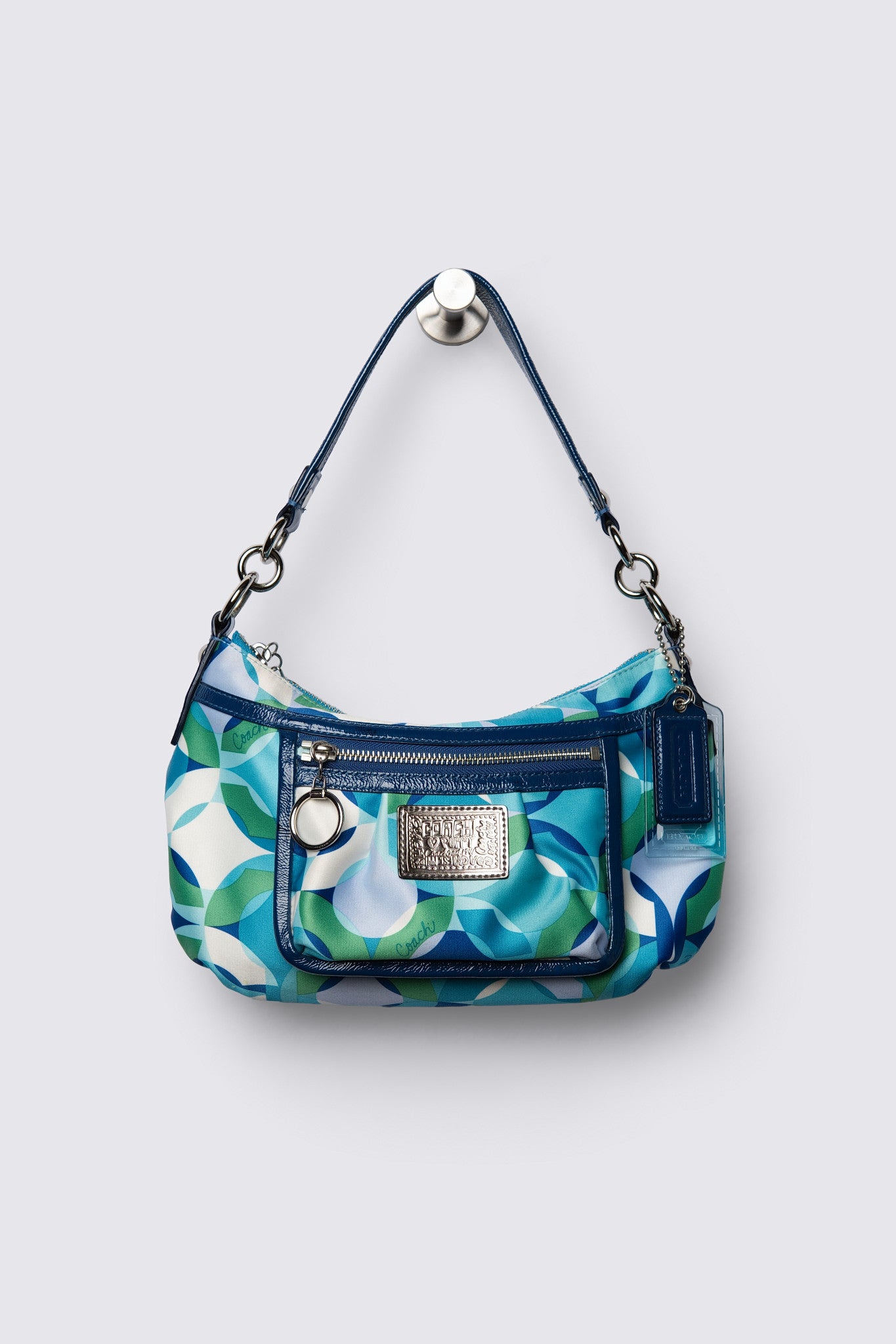 Spring 2009 Coach Poppy Groovy Scarf Print Shoulder Bag