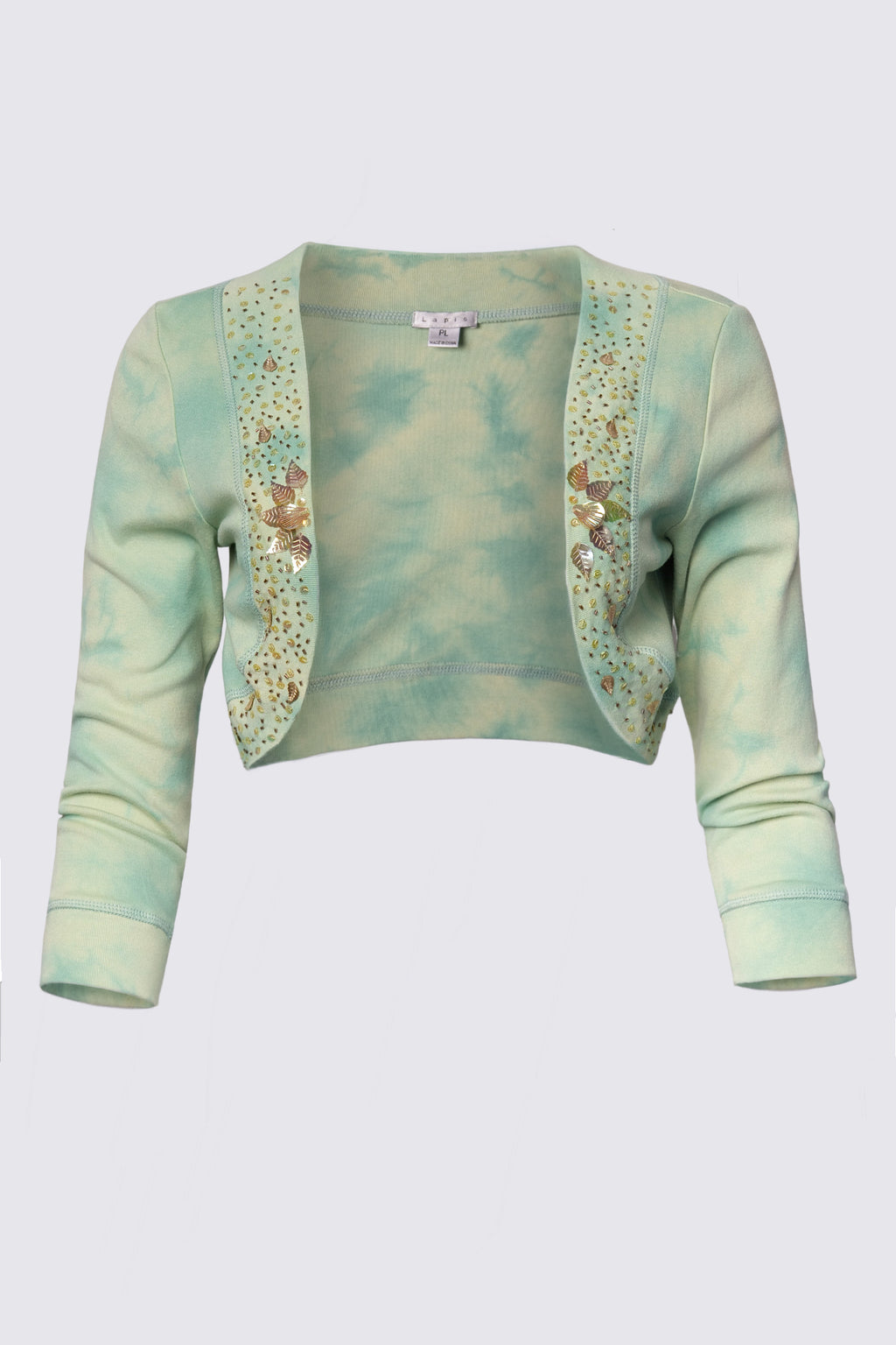 Y2K Beaded Cotton Shrug