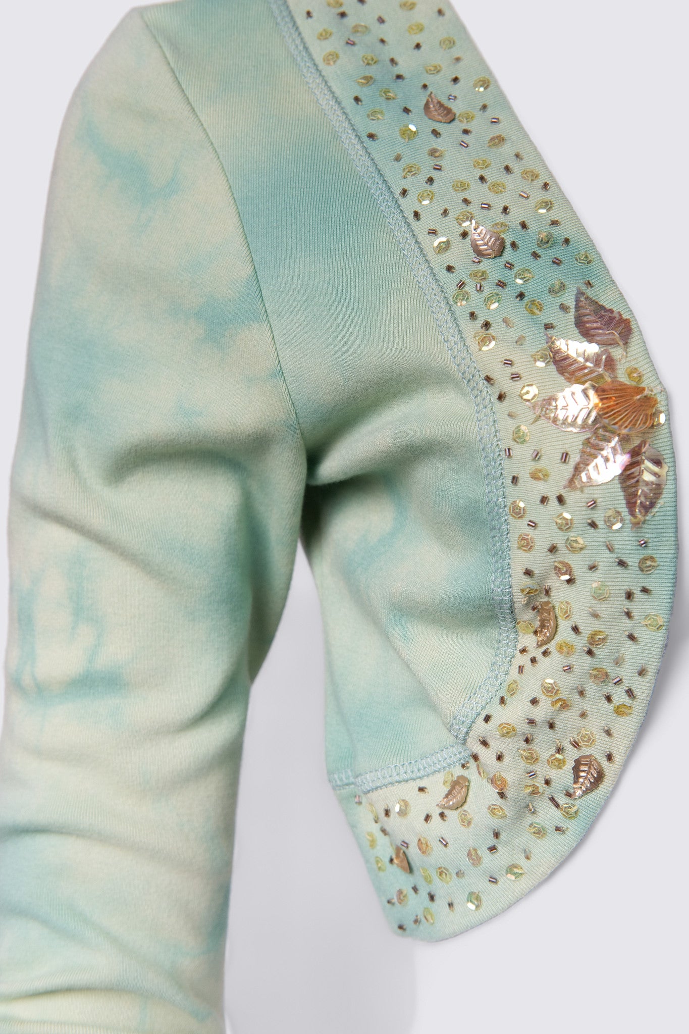 Y2K Beaded Cotton Shrug