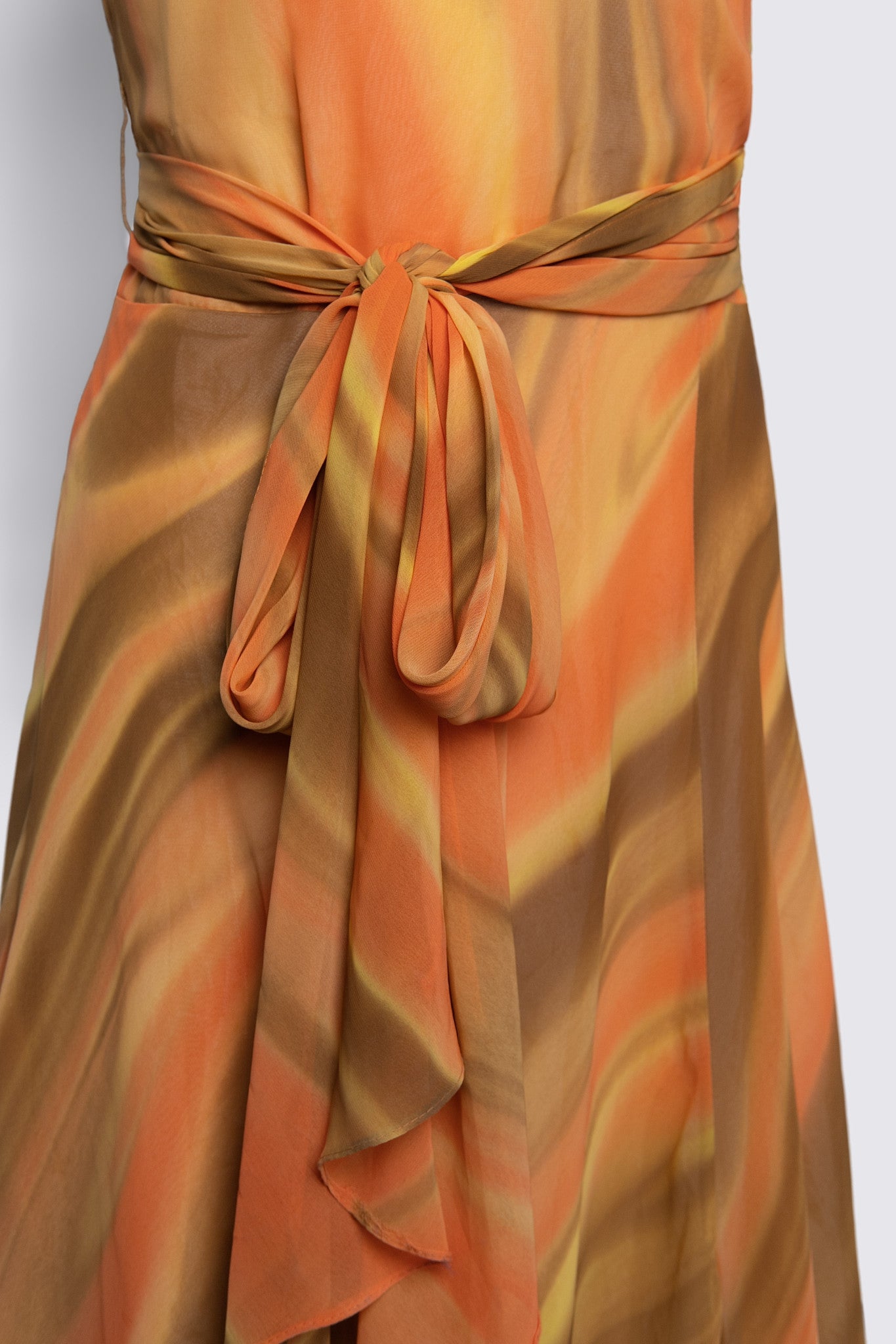 Y2K Open Tie Back Halter Dress