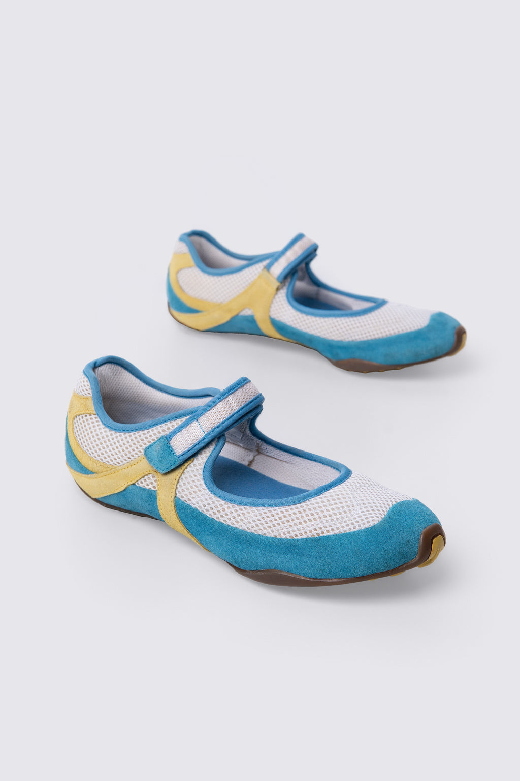 Y2K Suede Trim Maryjane Sneakers