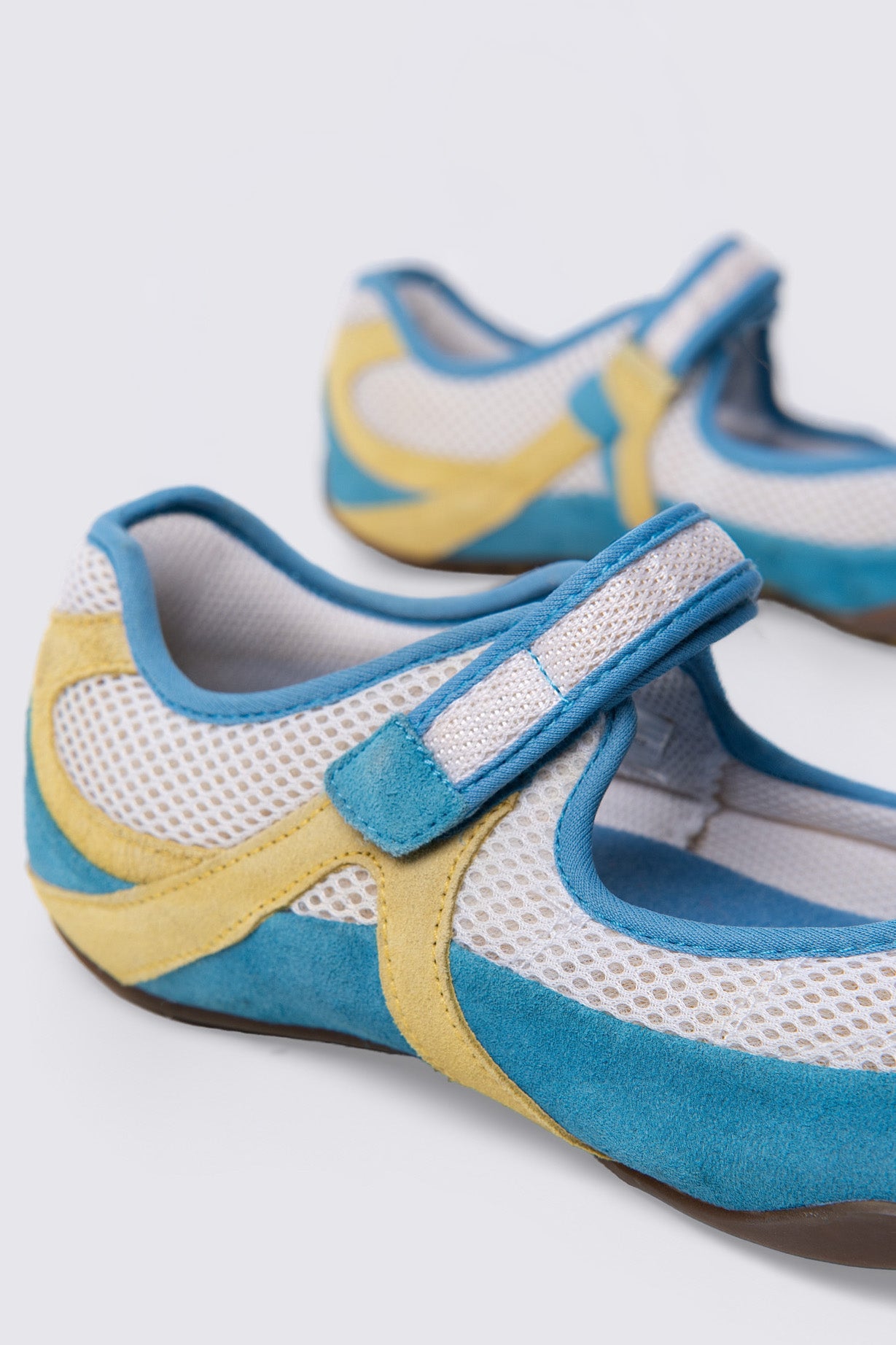 Y2K Suede Trim Maryjane Sneakers