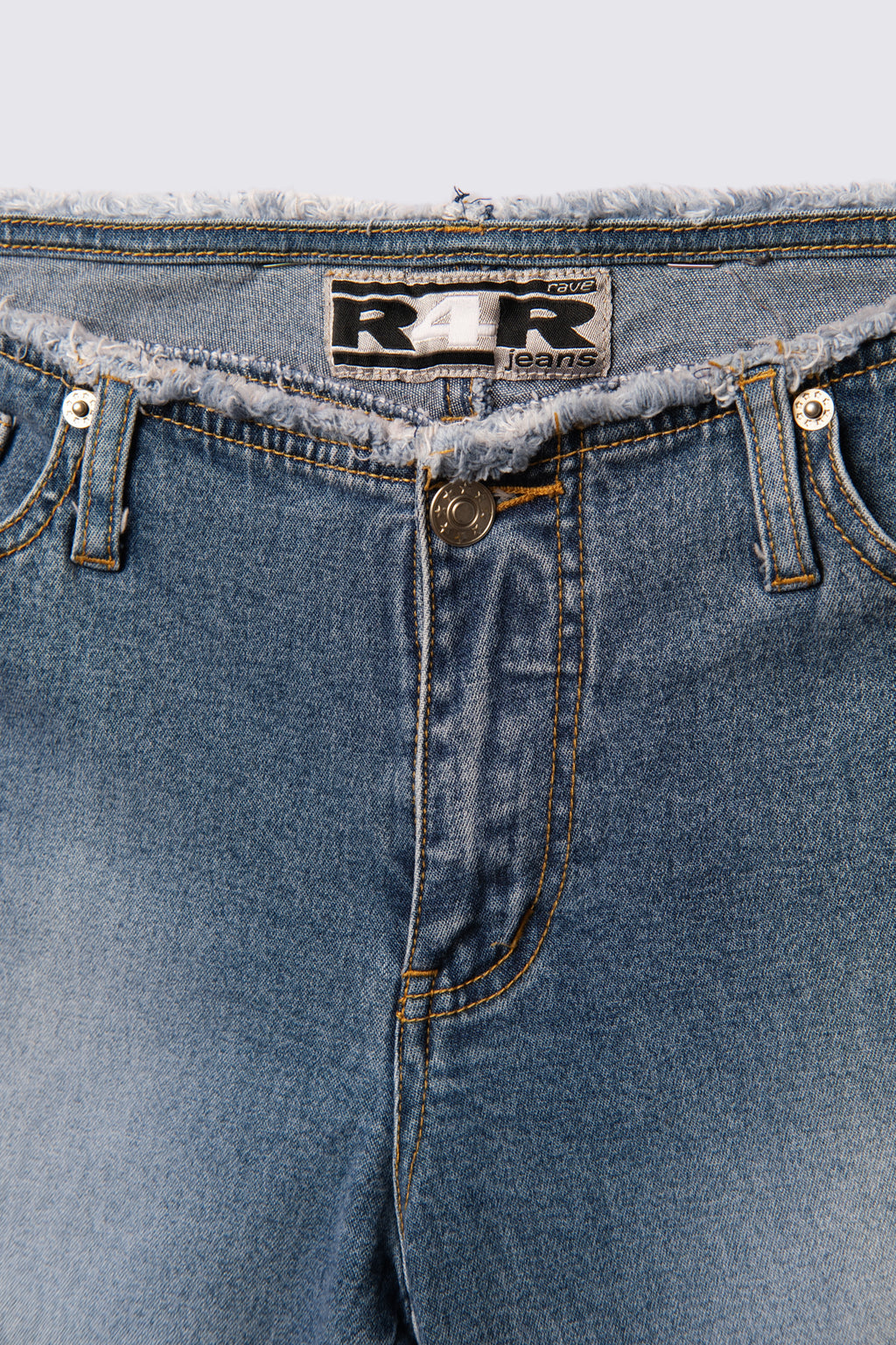 Y2K R4R Lowrise Lace Panel Capris