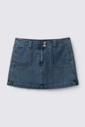 LA Blues Denim Skort