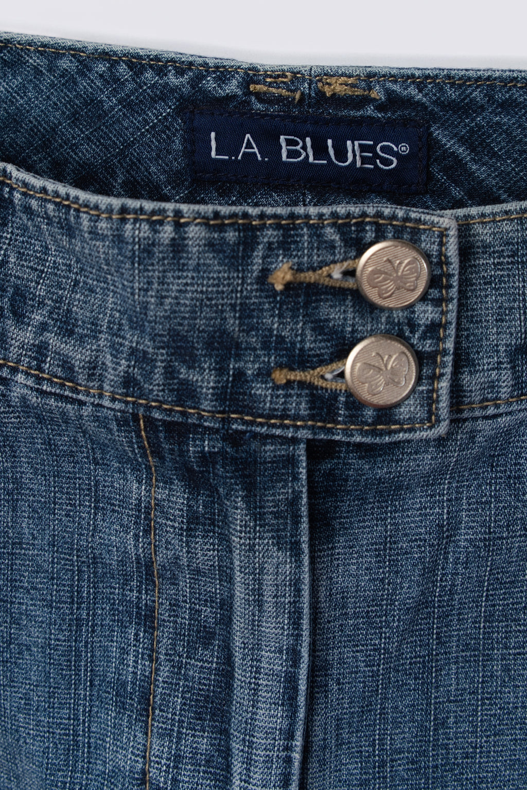 LA Blues Denim Skort
