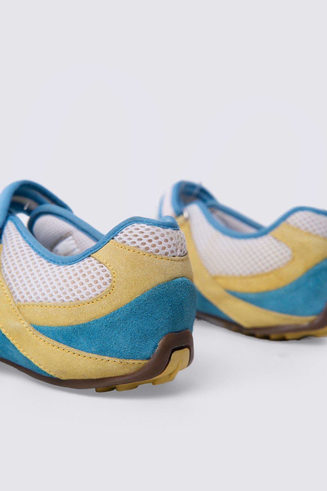 Y2K Suede Trim Maryjane Sneakers