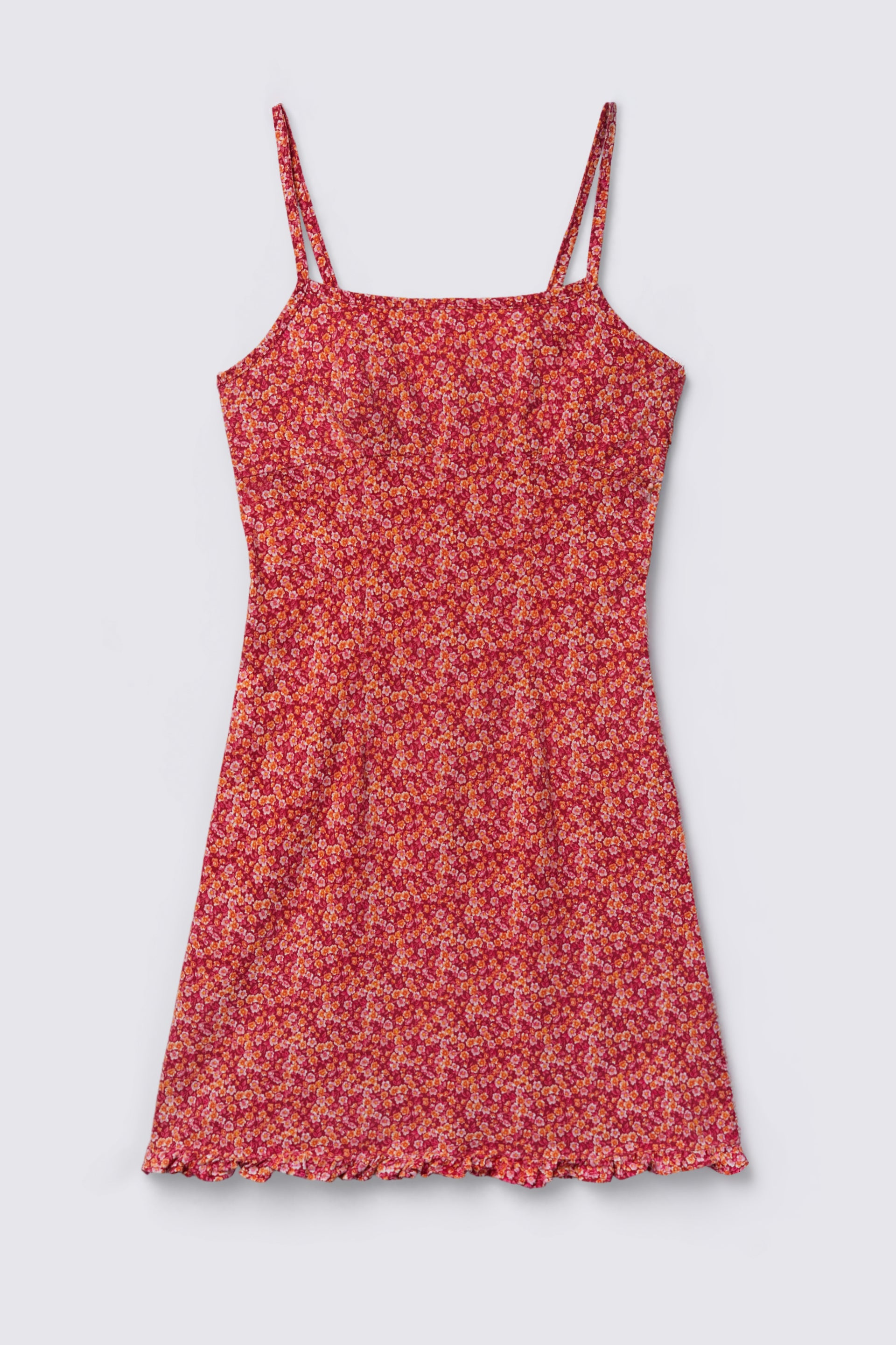 90s 579 Stretchy Cotton Mini Dress