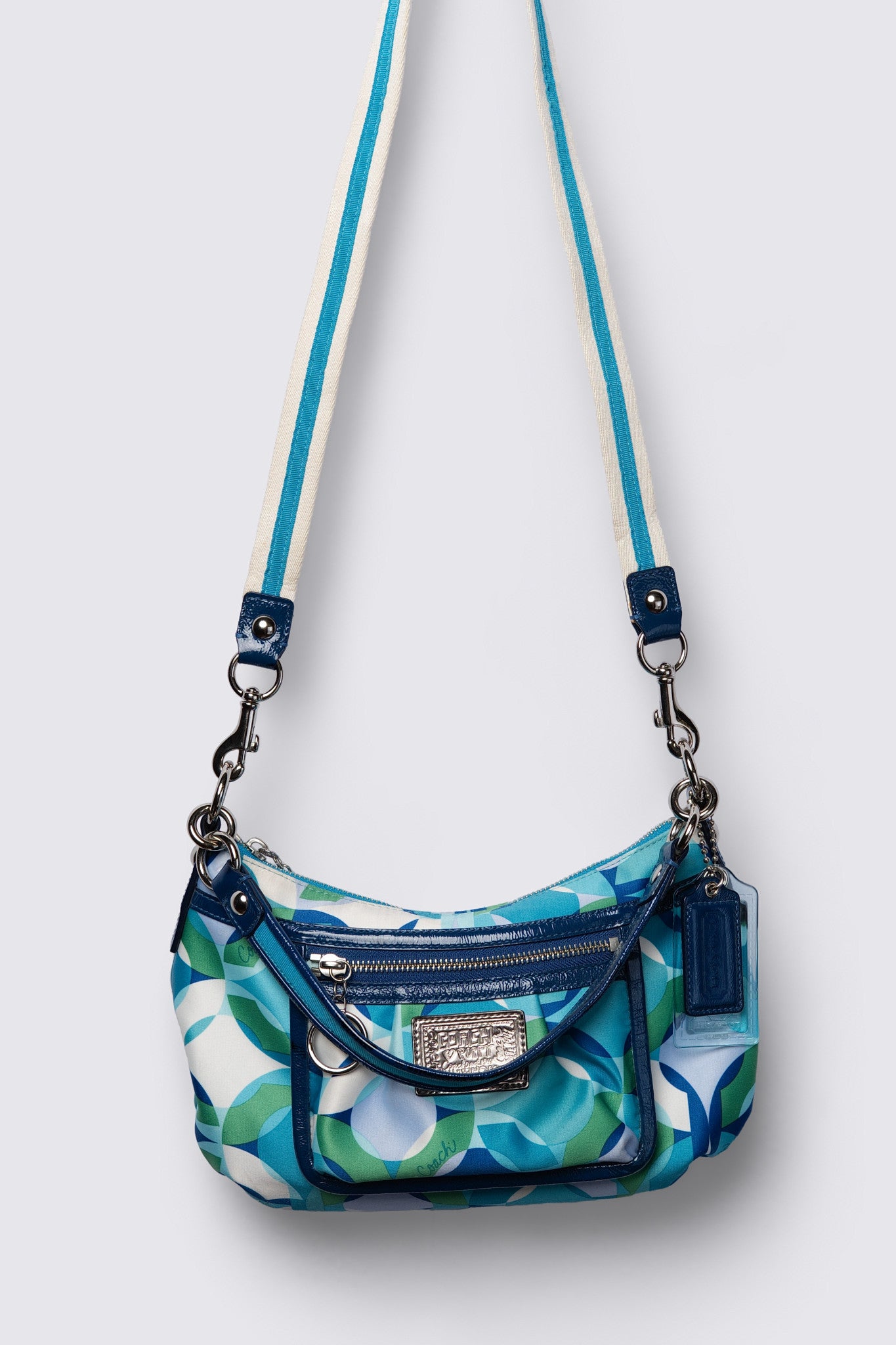Spring 2009 Coach Poppy Groovy Scarf Print Shoulder Bag