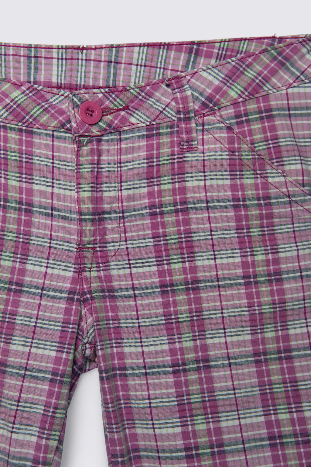 Y2K Le Tigre Lowrise Cotton Bermuda Shorts