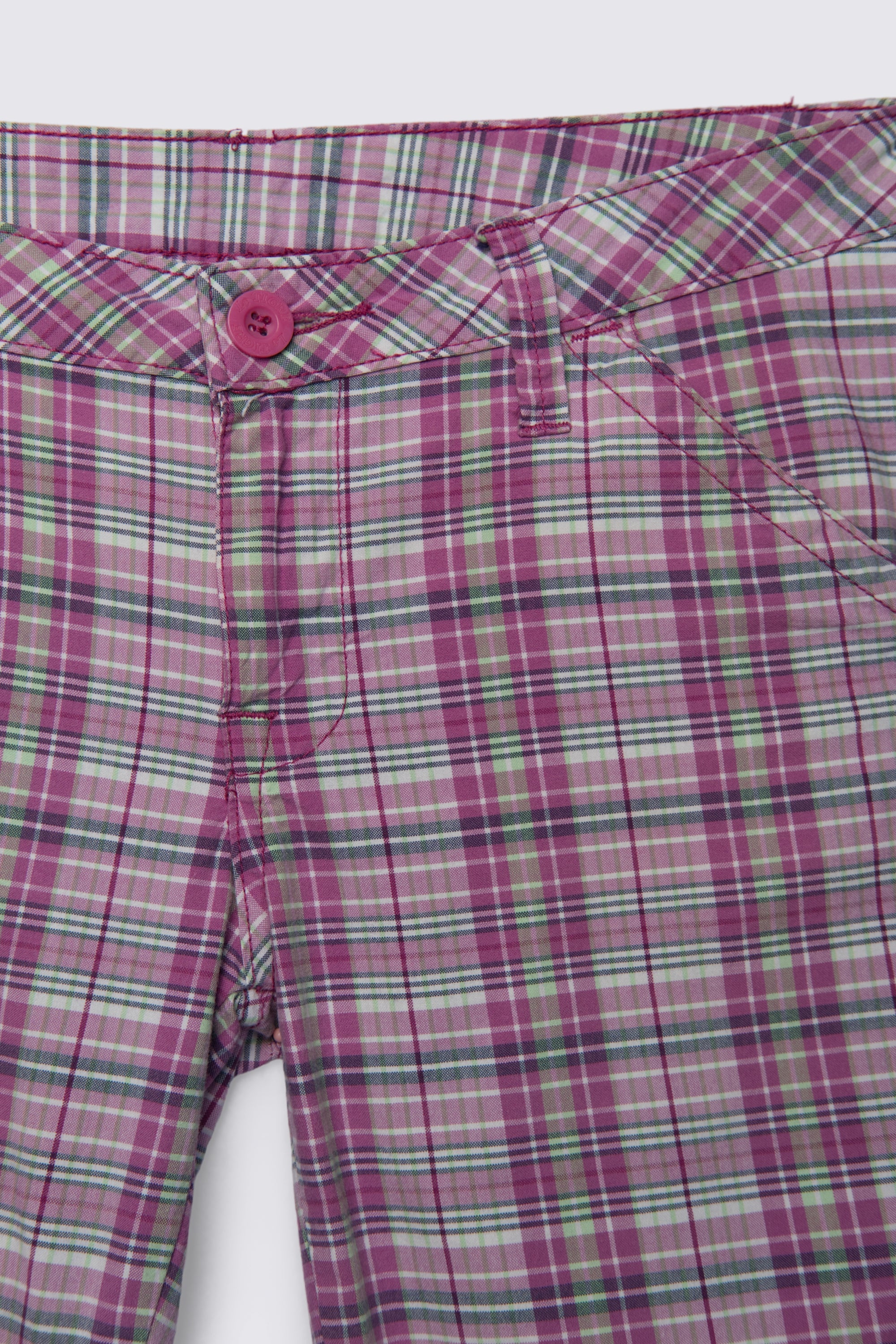 Y2K Le Tigre Lowrise Cotton Bermuda Shorts