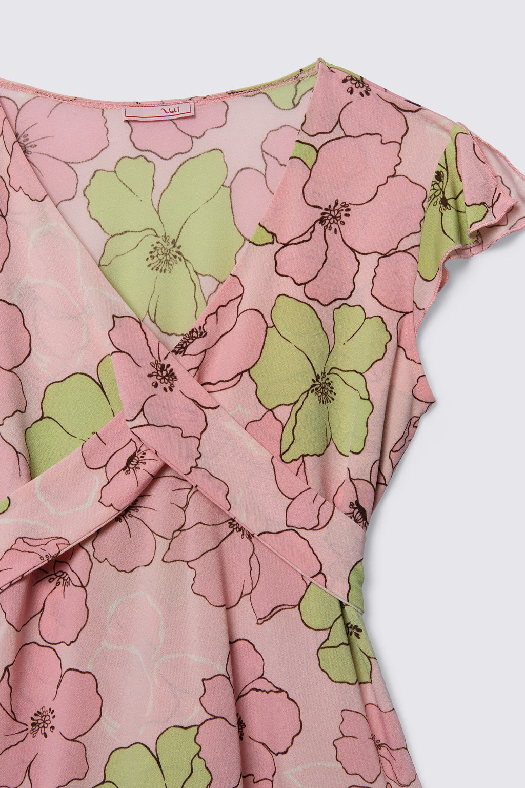 Y2K Floral Babydoll Top