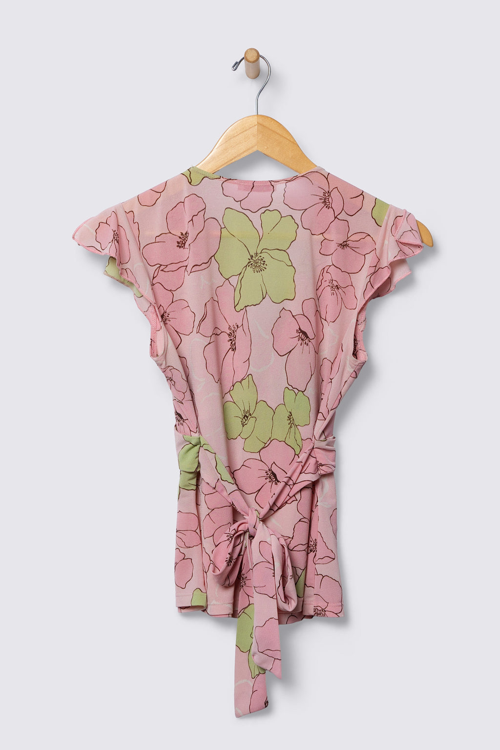 Y2K Floral Babydoll Top