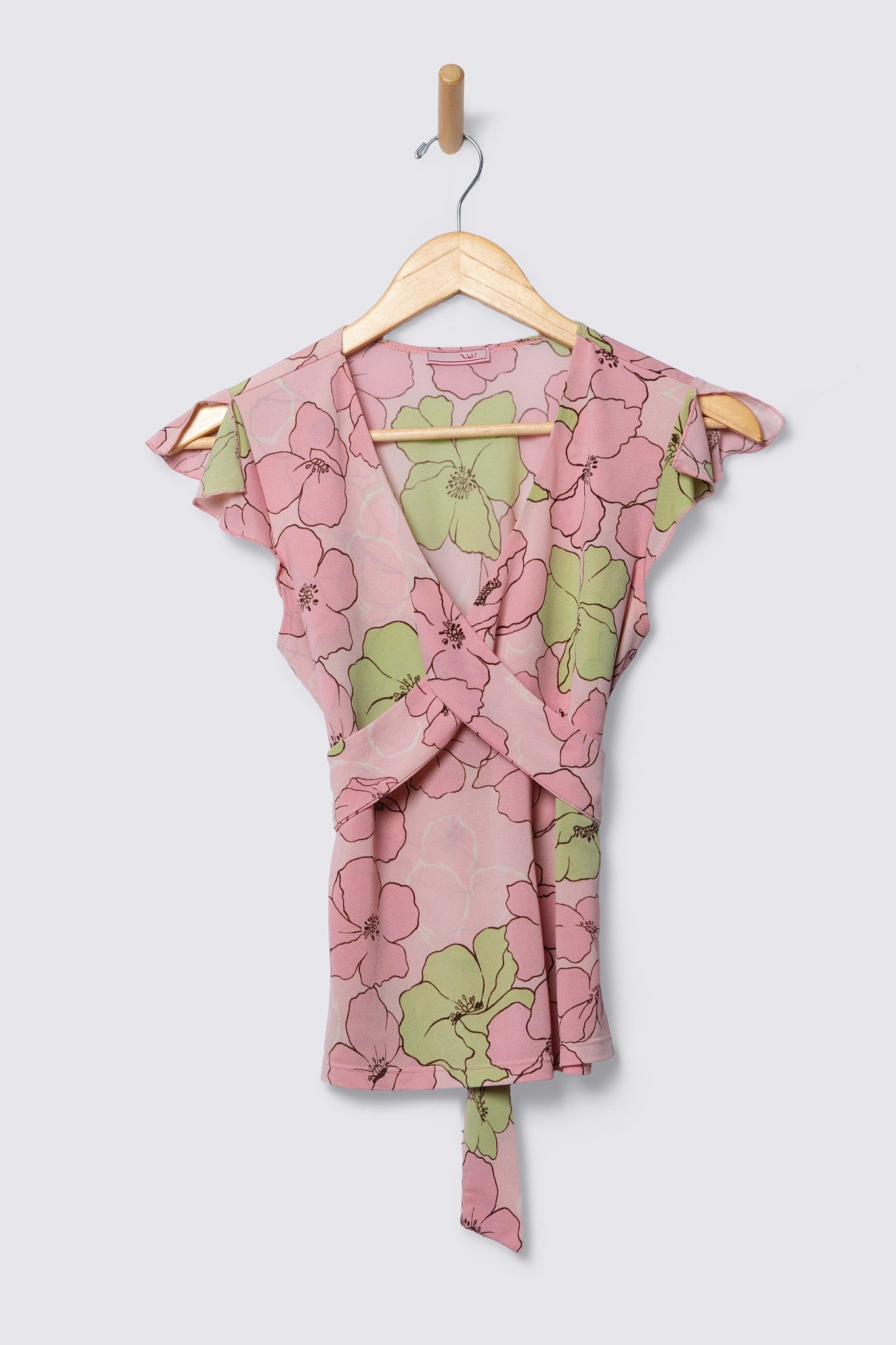 Y2K Floral Babydoll Top