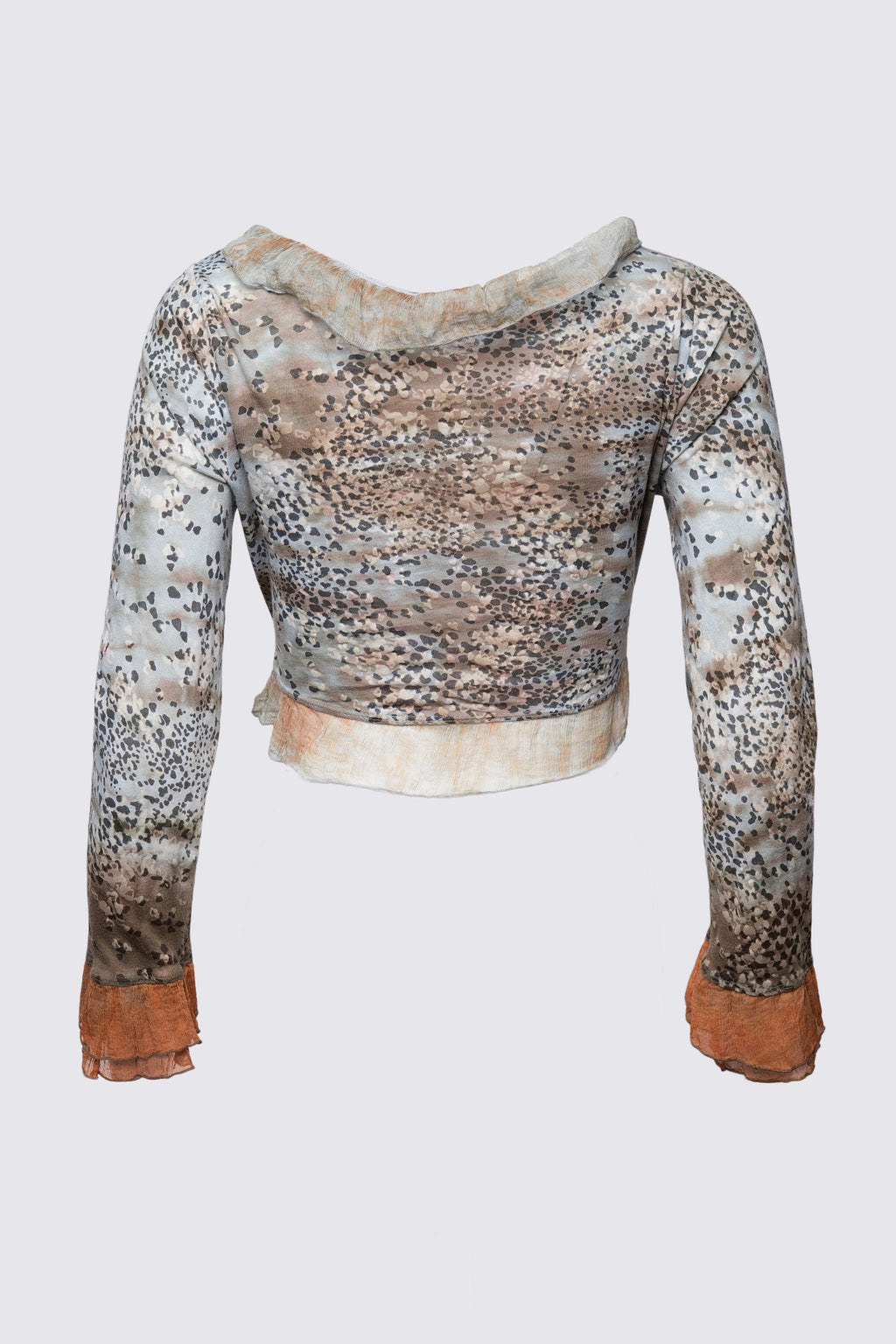 Y2K Language Los Angeles Ballerina Wrap Top