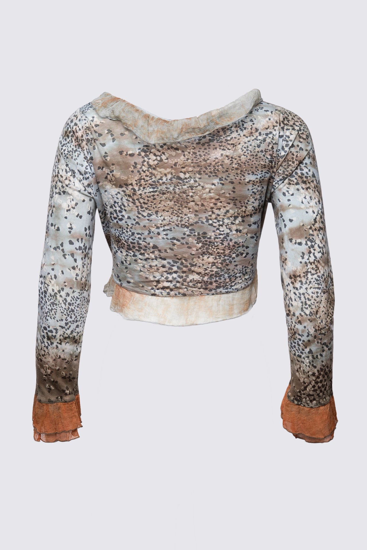 Y2K Language Los Angeles Ballerina Wrap Top
