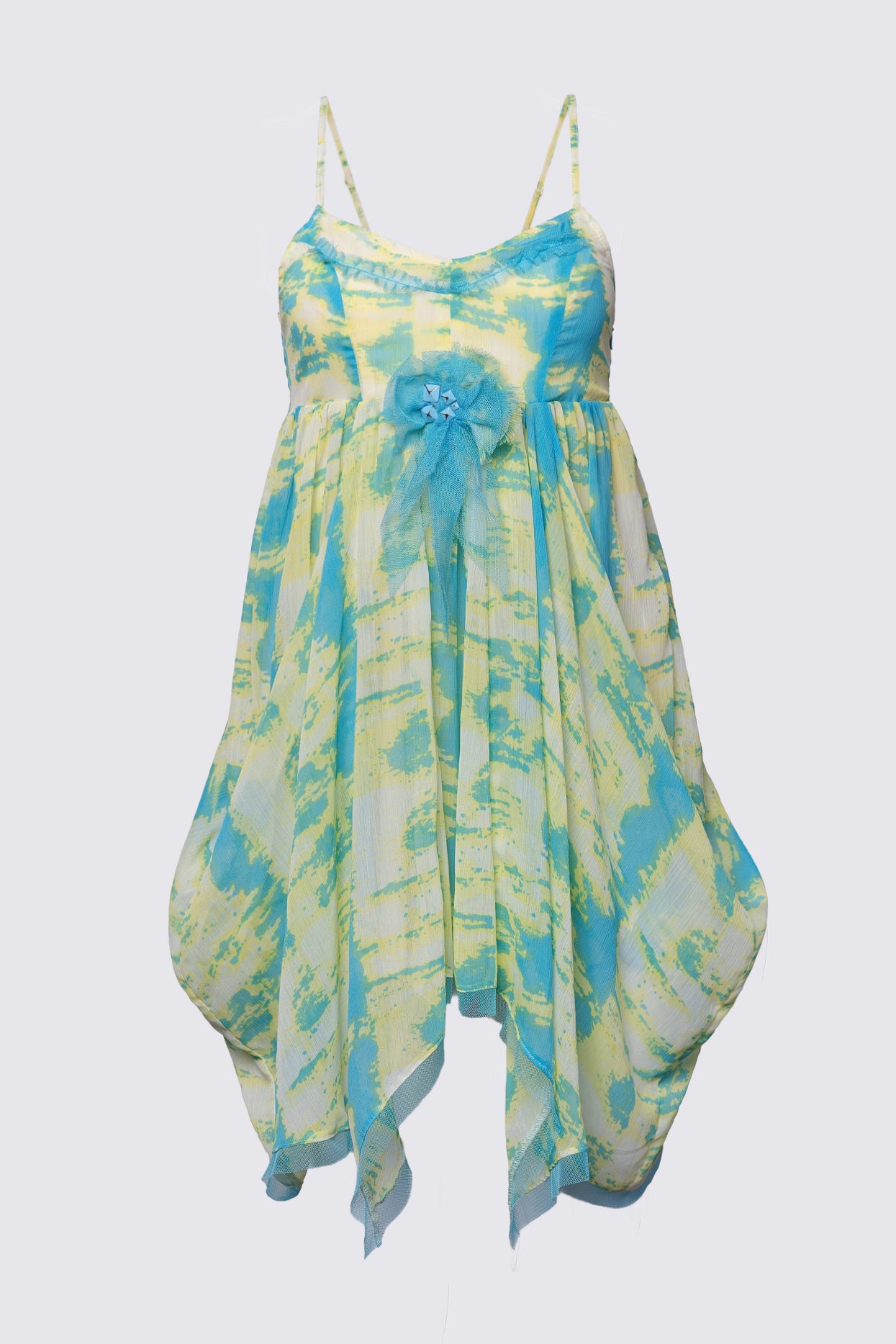 2000s Steve Madden Tie Dye Bubble Dress