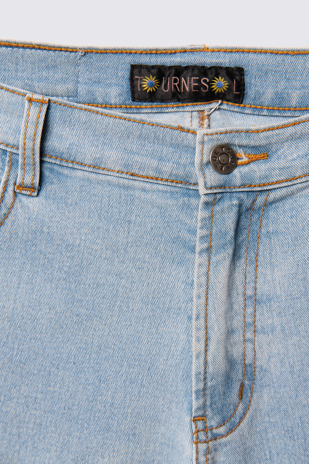 Y2K Euro Beaded Cutout Flares