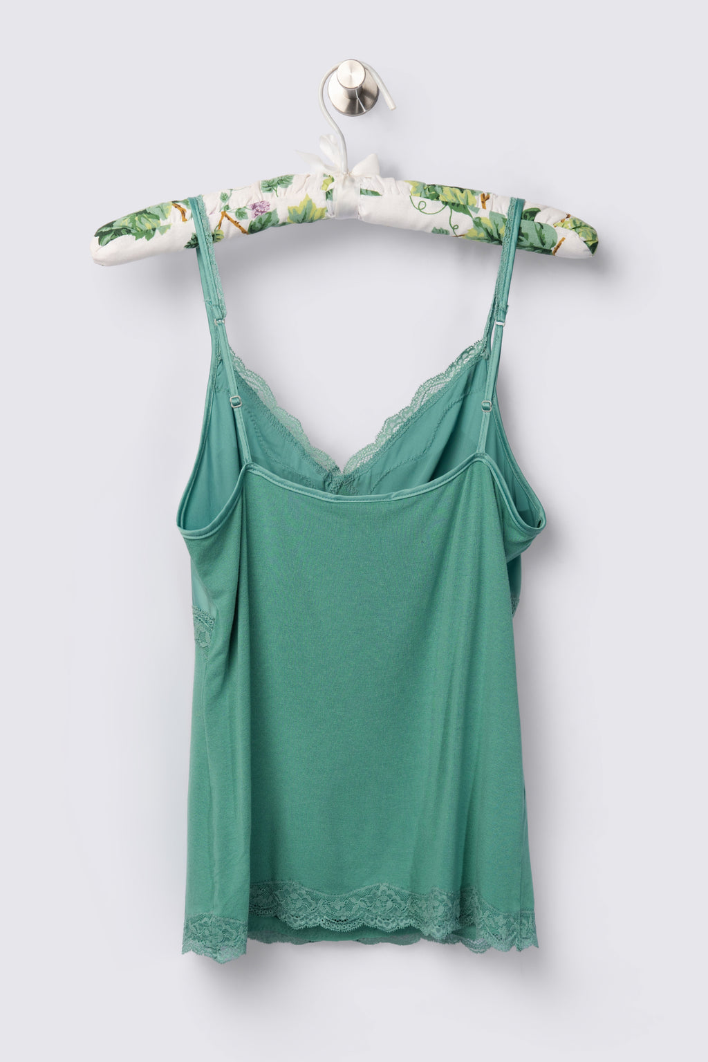 The Limited Satin & Jersey Cami Top