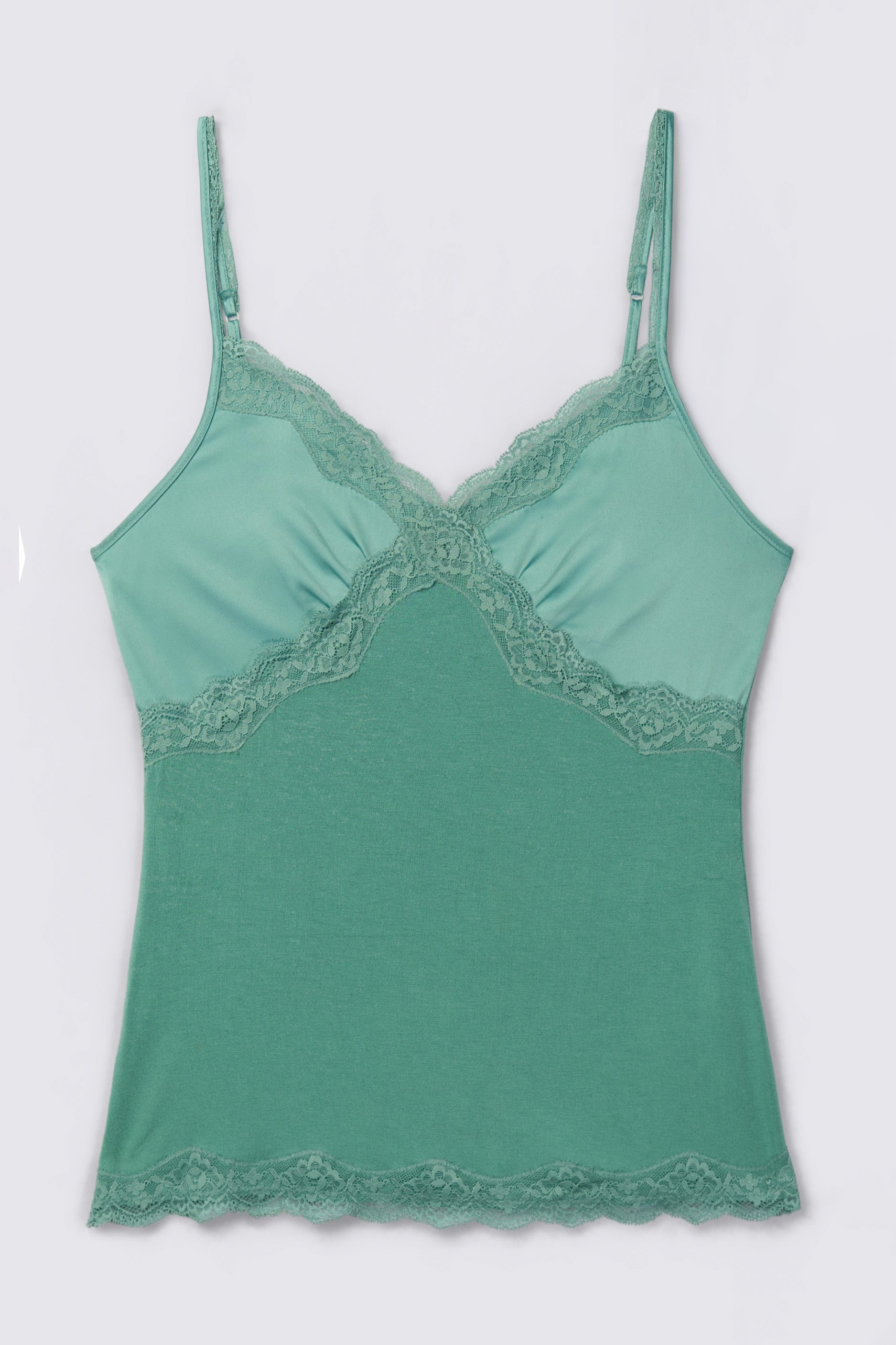 The Limited Satin & Jersey Cami Top