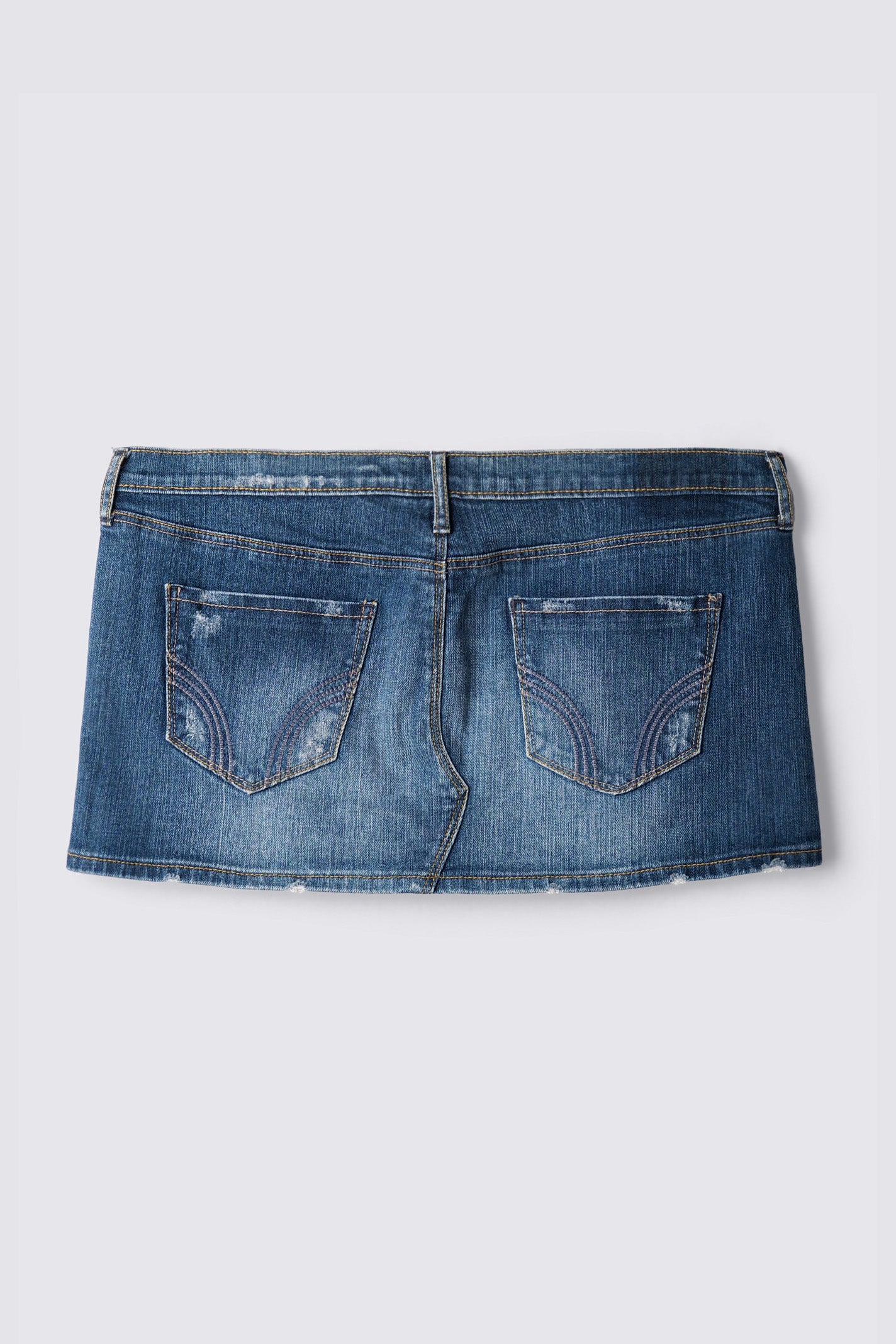 Y2K Hollister Lowrise Denim Mini Skirt