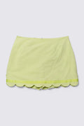 Y2K Gingham Cotton Skort