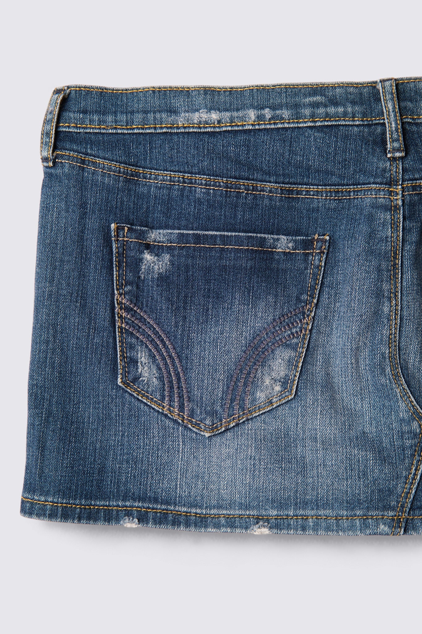 Y2K Hollister Lowrise Denim Mini Skirt