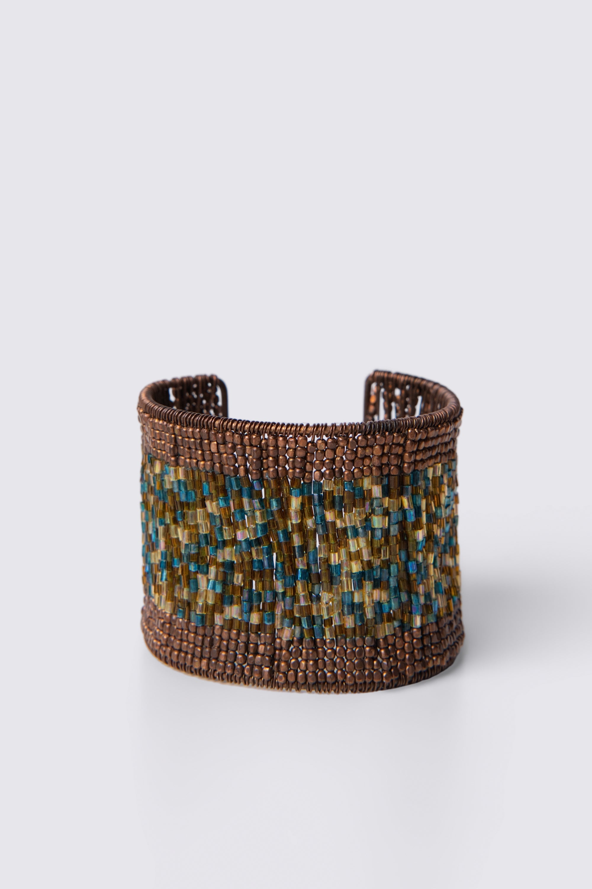 Y2K Adjustable Beaded Cuff