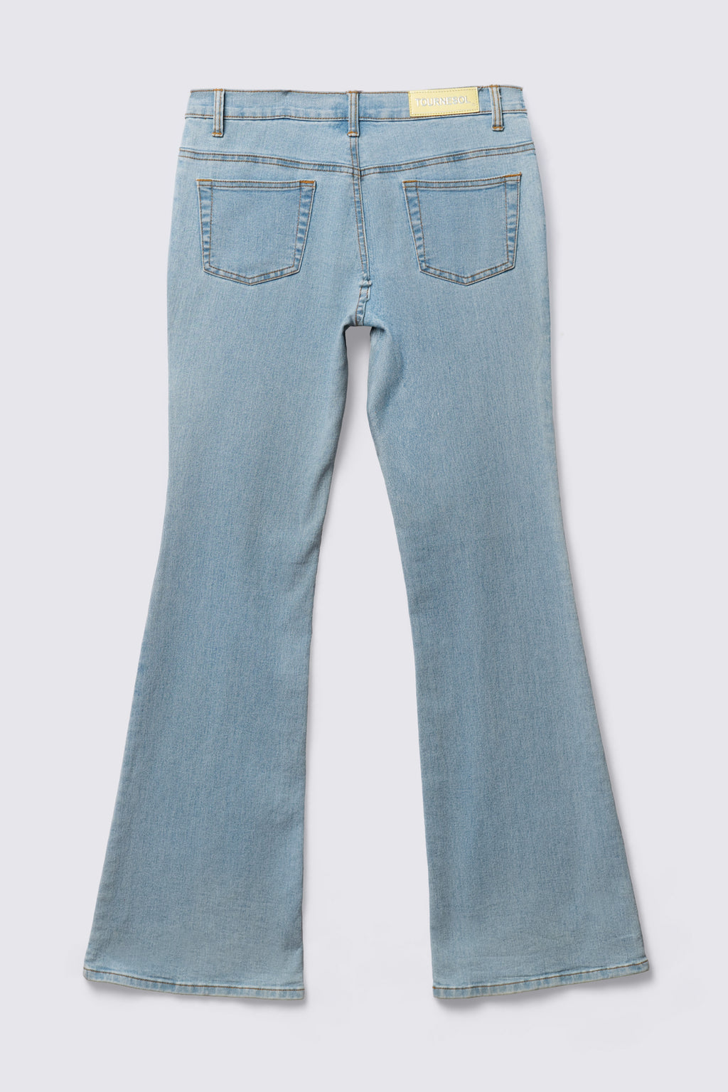 Y2K Euro Beaded Cutout Flares