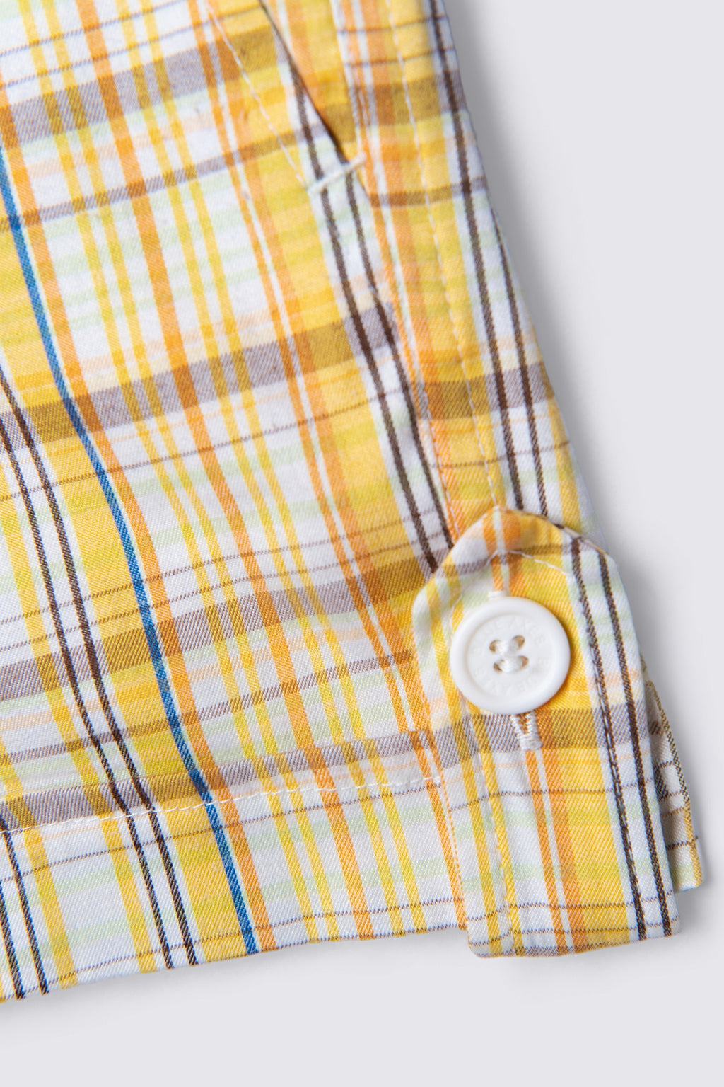 Y2K Plaid Cotton Lowrise Shorts