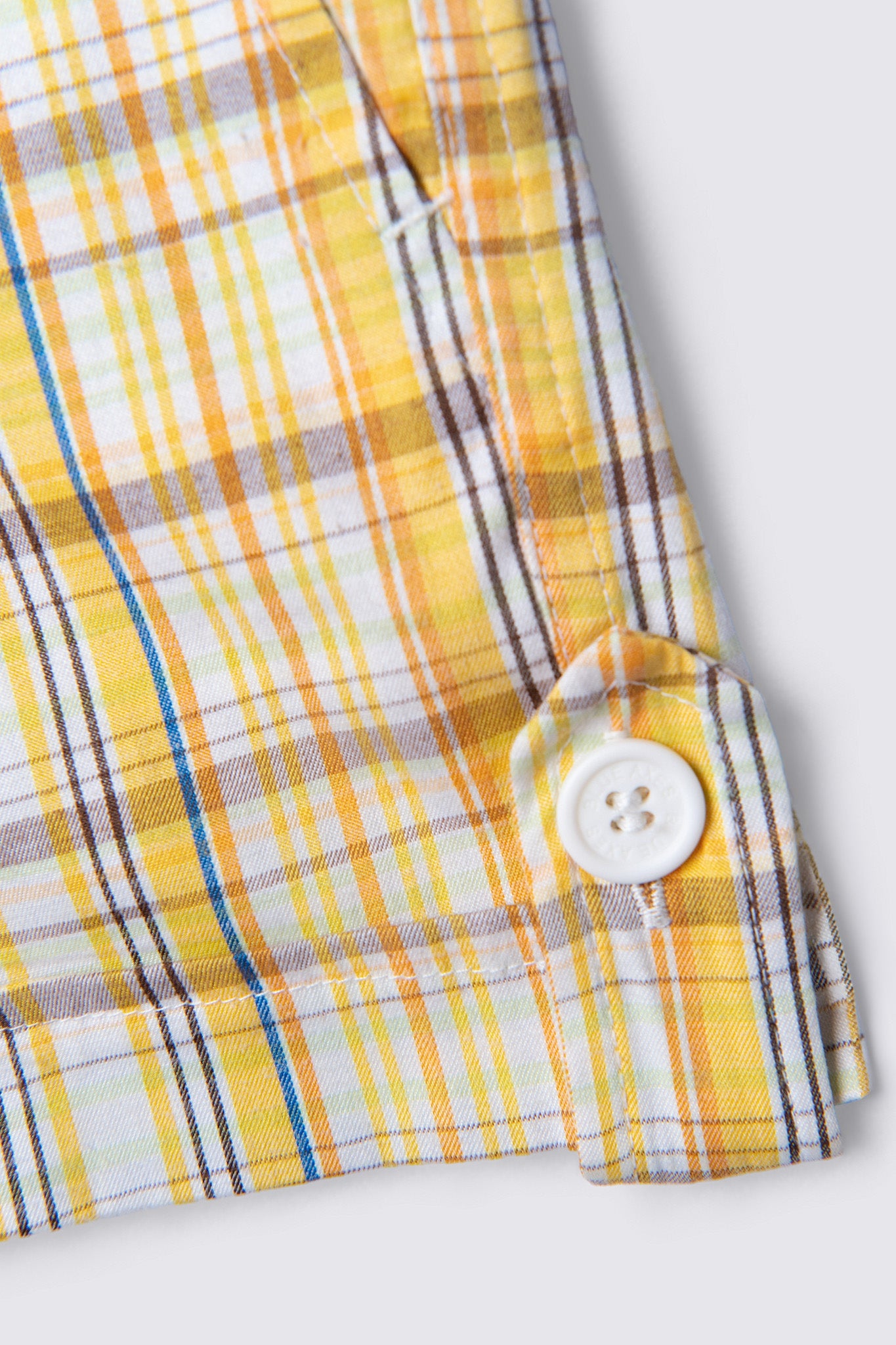 Y2K Plaid Cotton Lowrise Shorts
